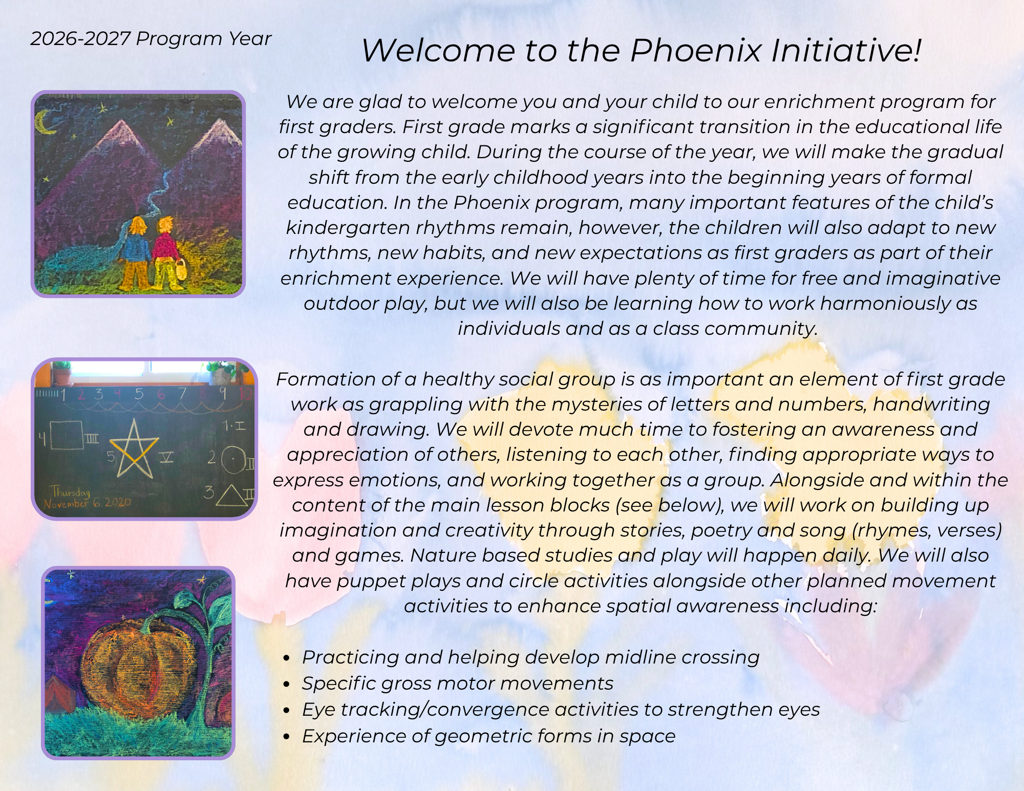 First Grade Welcome Letter