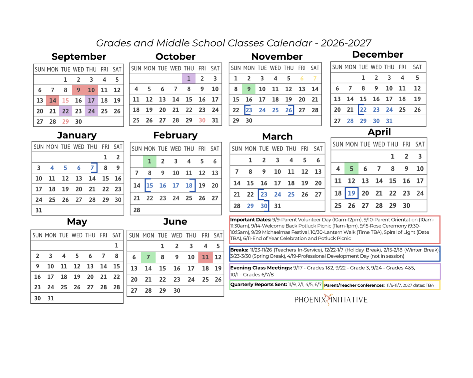 2026-2027 Calendar 