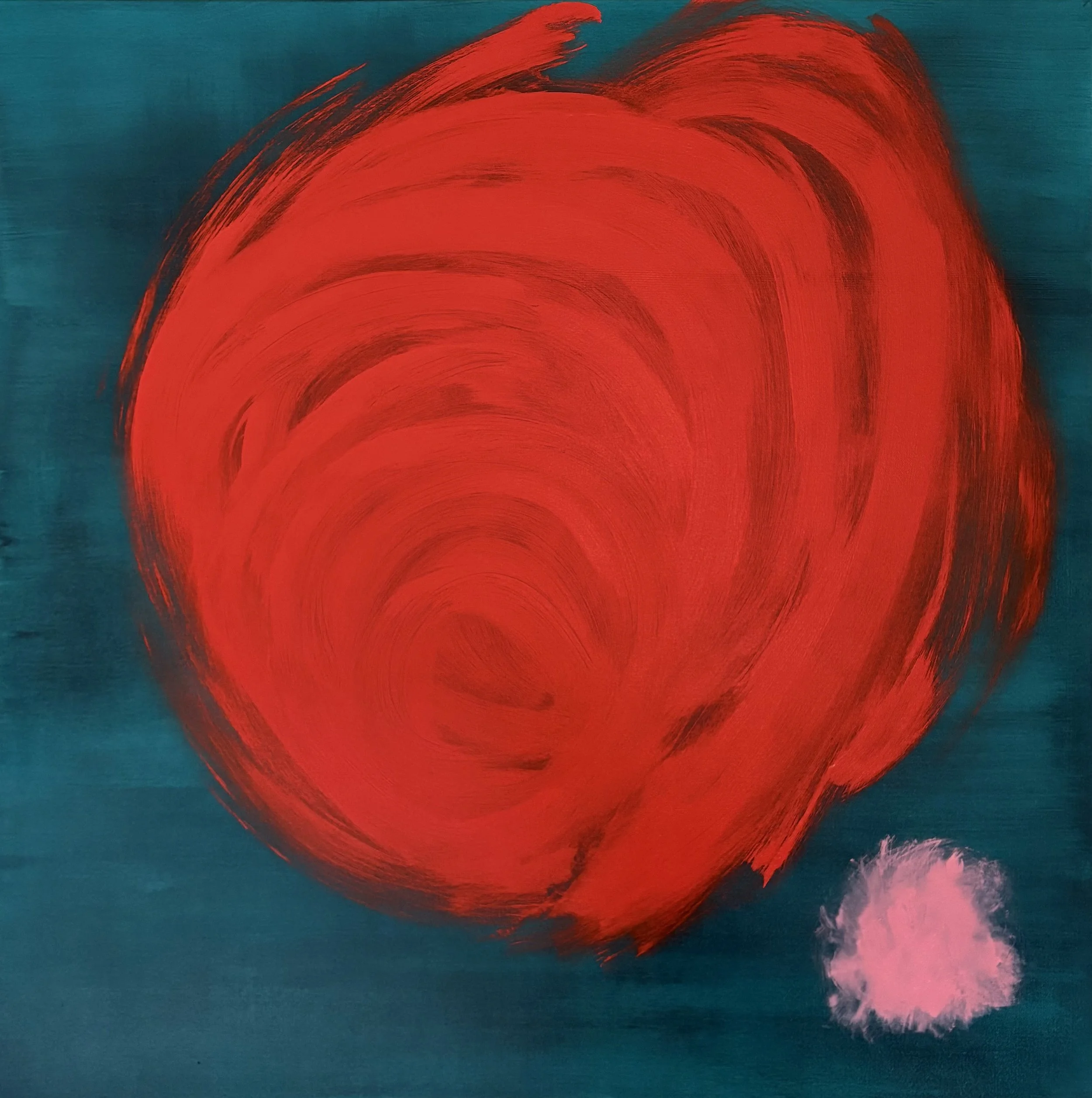 Making it about yourself again - Acrylic on Canvas - 36x36in