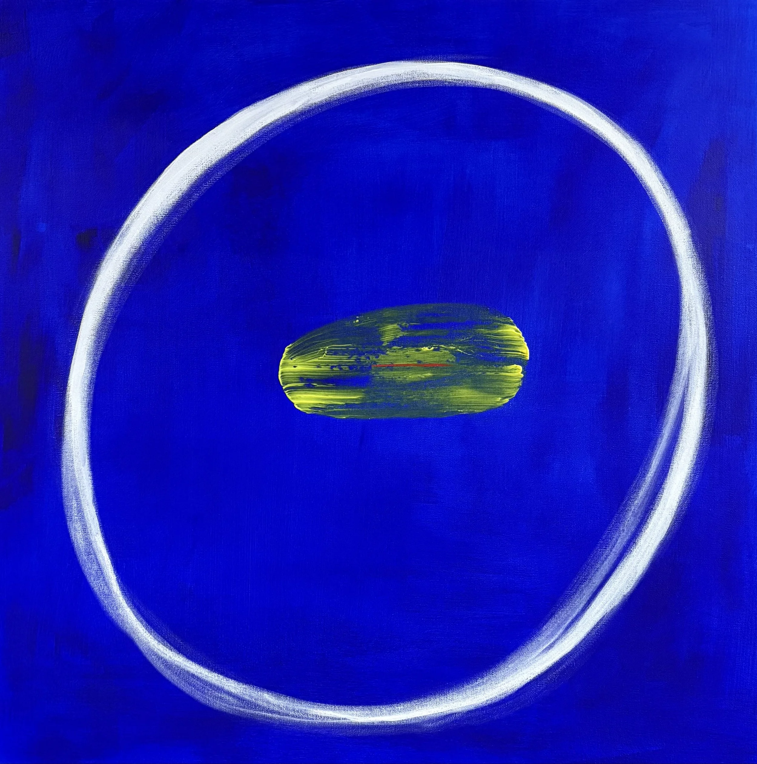 Losing Sleep Over It - 
Acrylic on Canvas - 
30x30in