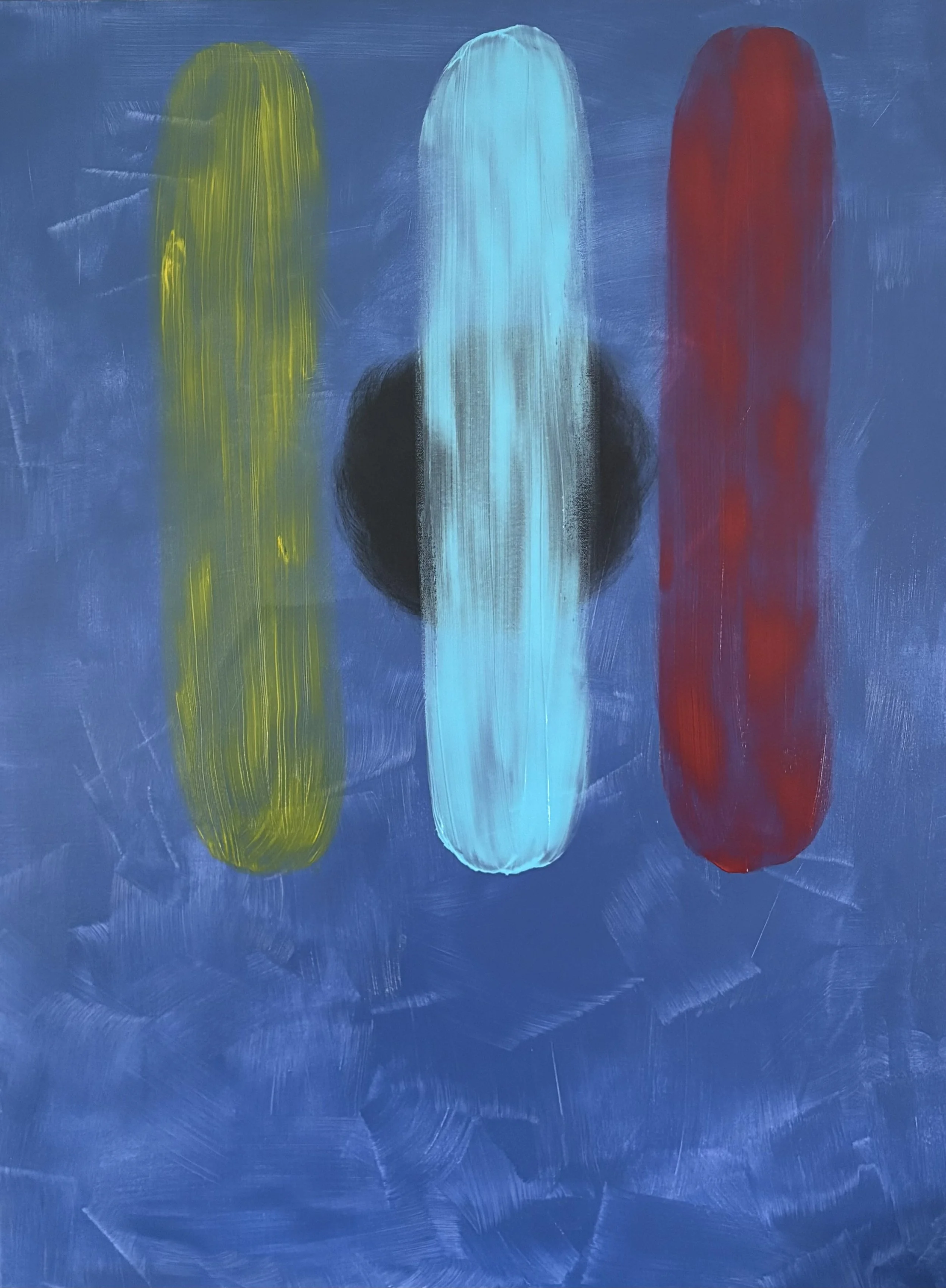 Hiding the ugliest part of ourselves - Acrylic on Canvas - 36x48in