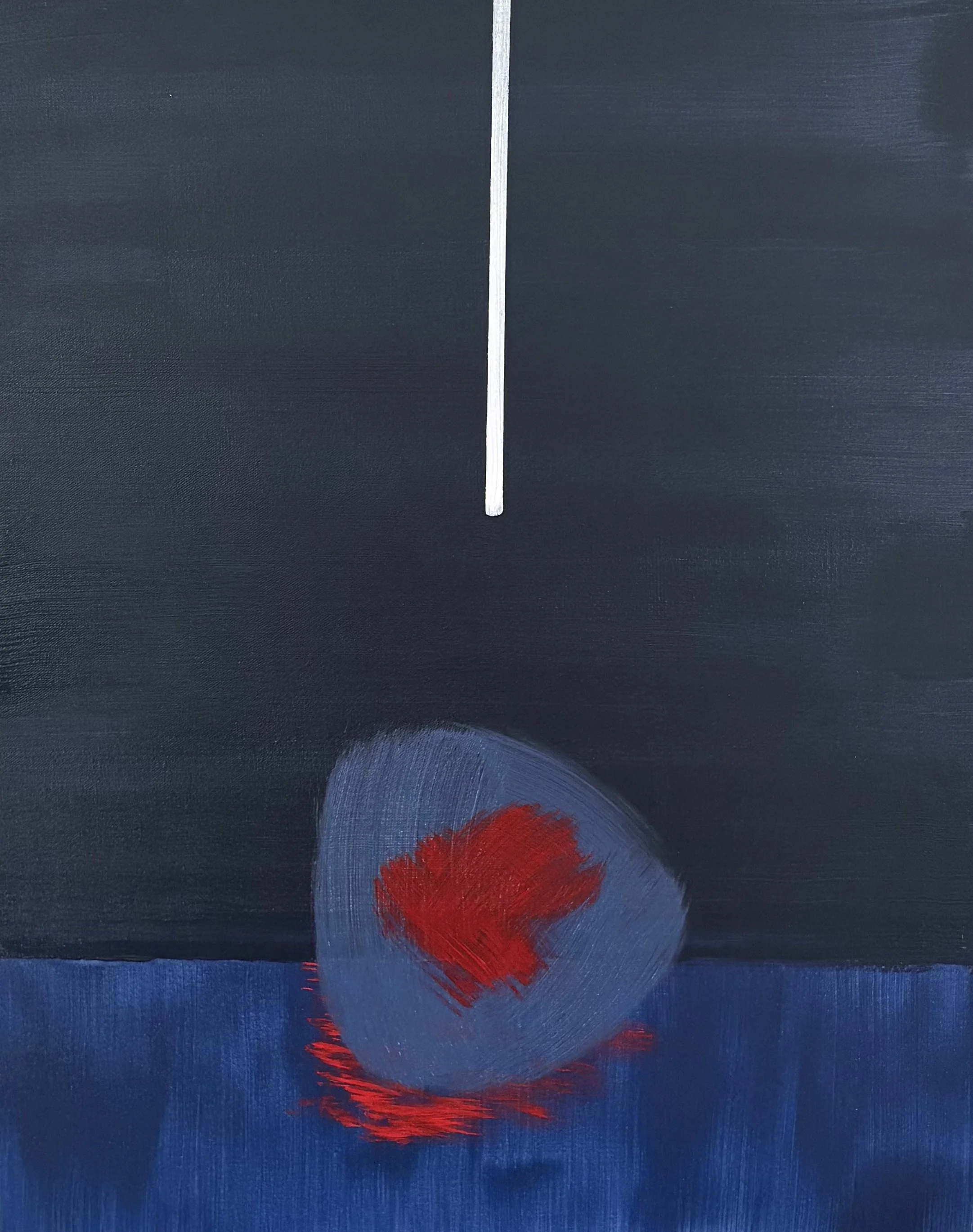 Choosing not to help you - Acrylic on Canvas - 24x30in