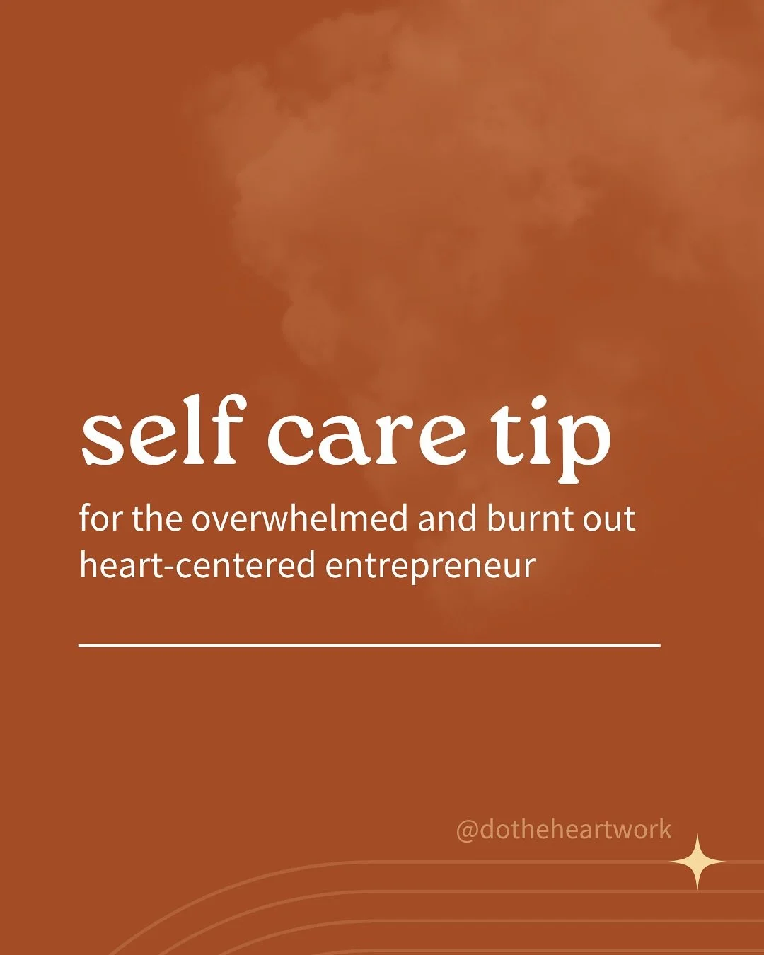 What&rsquo;s your self care secret weapon?

When I first started working for myself, I had a secret weapon.

It wasn&rsquo;t a fancy strategy or a 10-step funnel

What REALLY got me through those early days was&hellip;the floor. 

I&rsquo;d post some