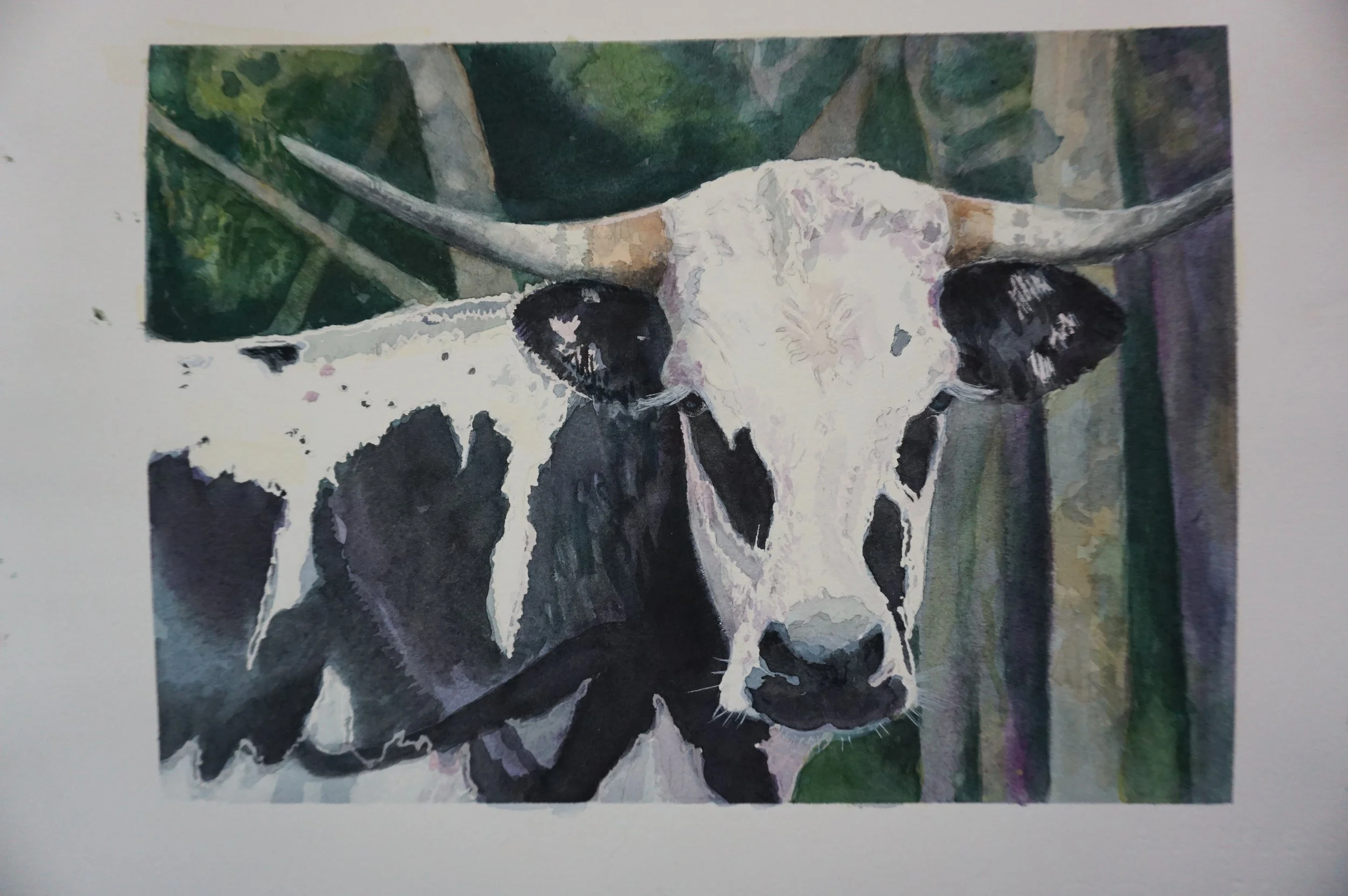 Fancy, 2019 (Watercolour)