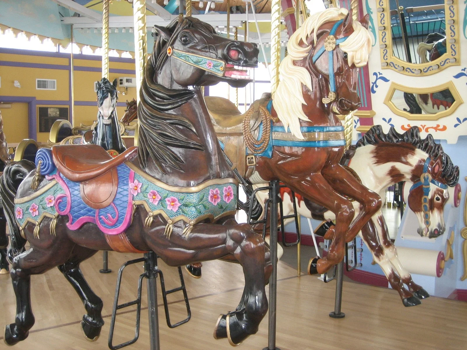 Fort Edmonton Carousel Project: Carving, Painting and Repair Commissions, Ongoing