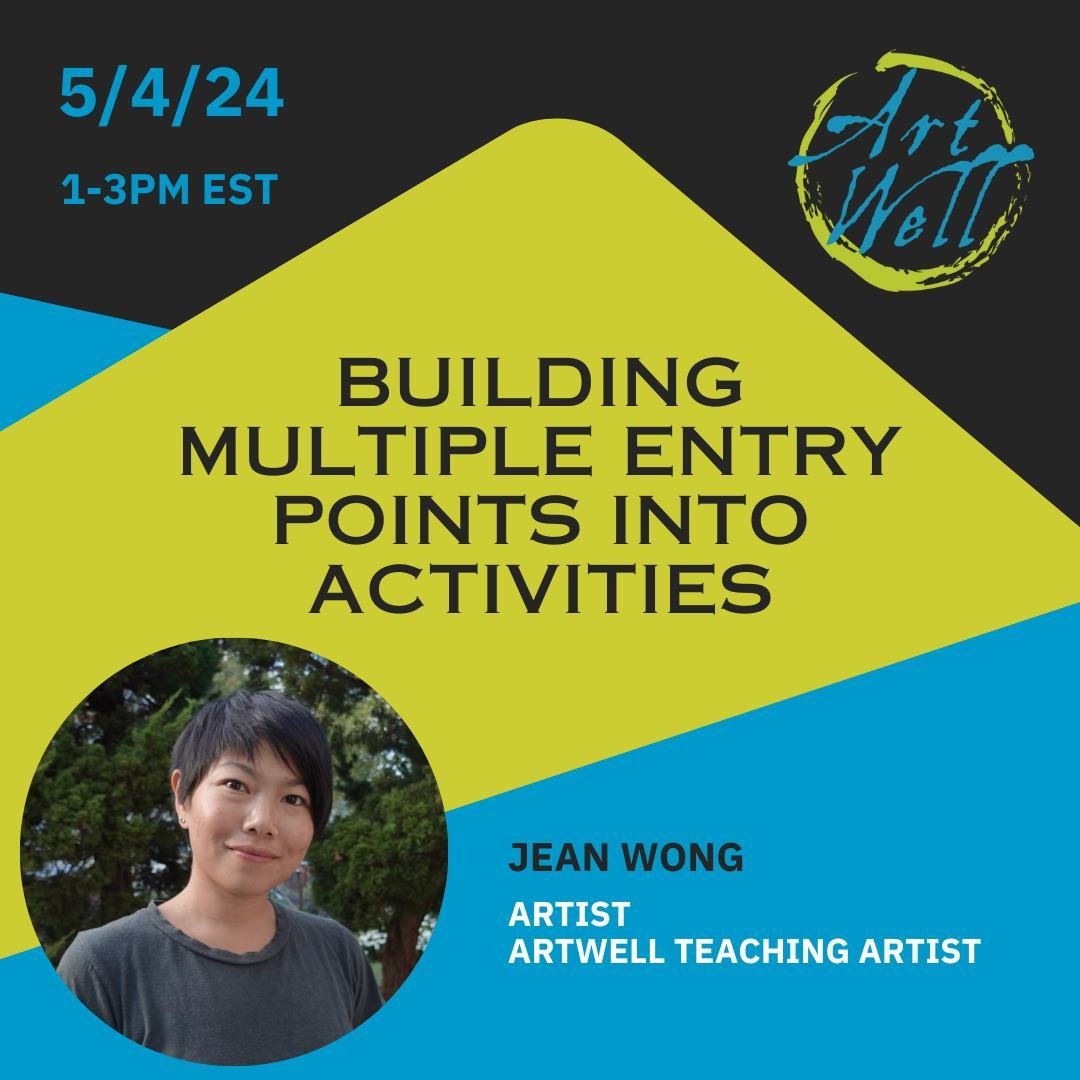 RSVP today for our next free skill build: Building Multiple Entry Points into Activities!  Led by @jeanwongjy, this workshop will help you make lessons more accessible for students with different needs and interests.

Offering multiple entry points g