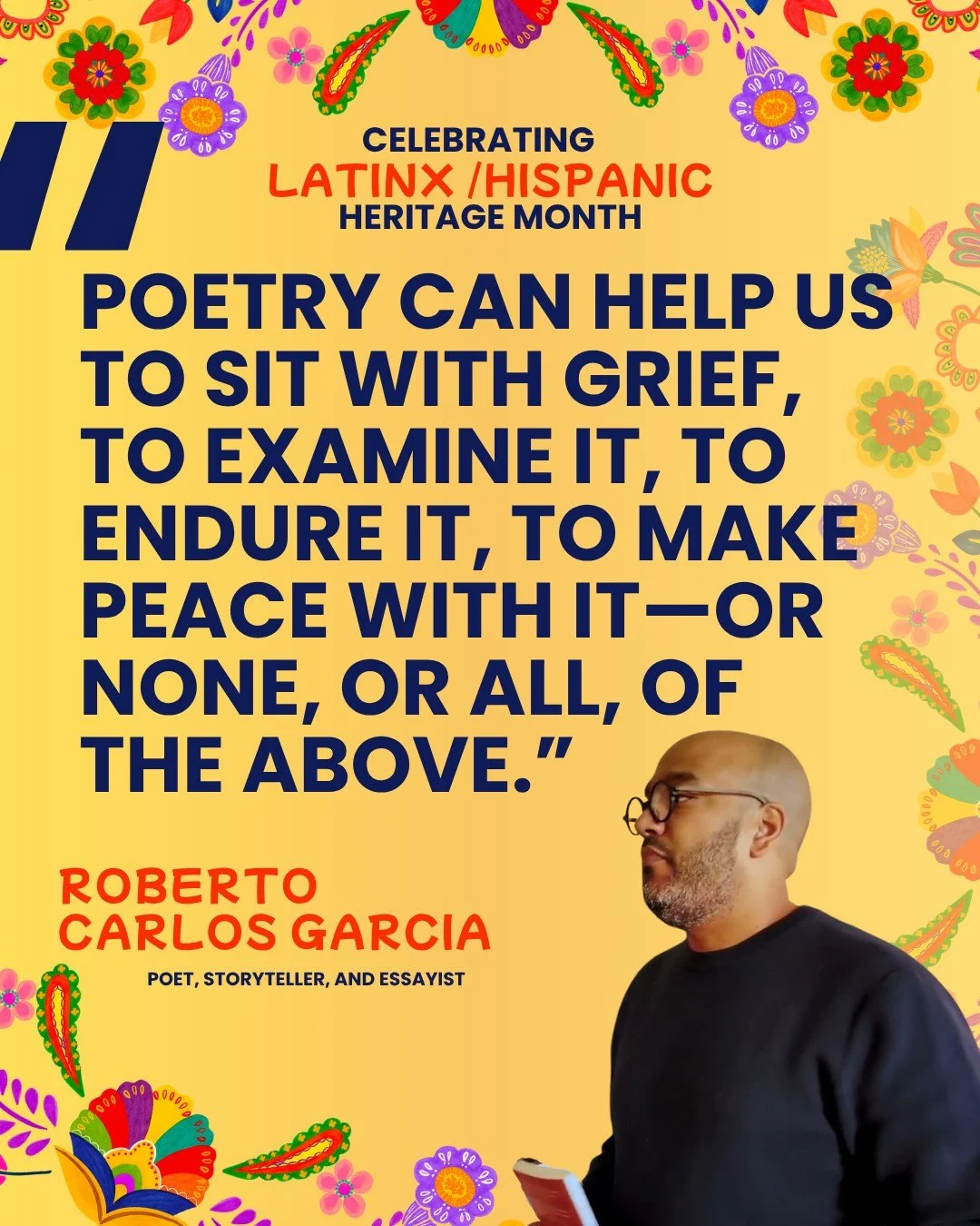 Meet poet, storyteller, and essayist Roberto Carlos Garcia (@robertoisoffworld) &mdash; a powerful voice in contemporary literature and a champion of Afro-Latinx and Afro-diasporic narratives.

Author of black / Maybe and Melancol&iacute;a, Garcia is