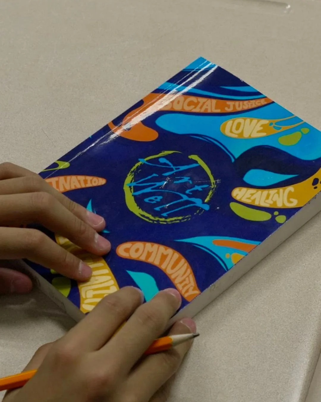 We believe in the power of giving young people space to imagine, to reflect, to be heard. 

This year, every student in our We the Poets program received a newly designed journal: a home for their thoughts, feelings, and poems as they move through th