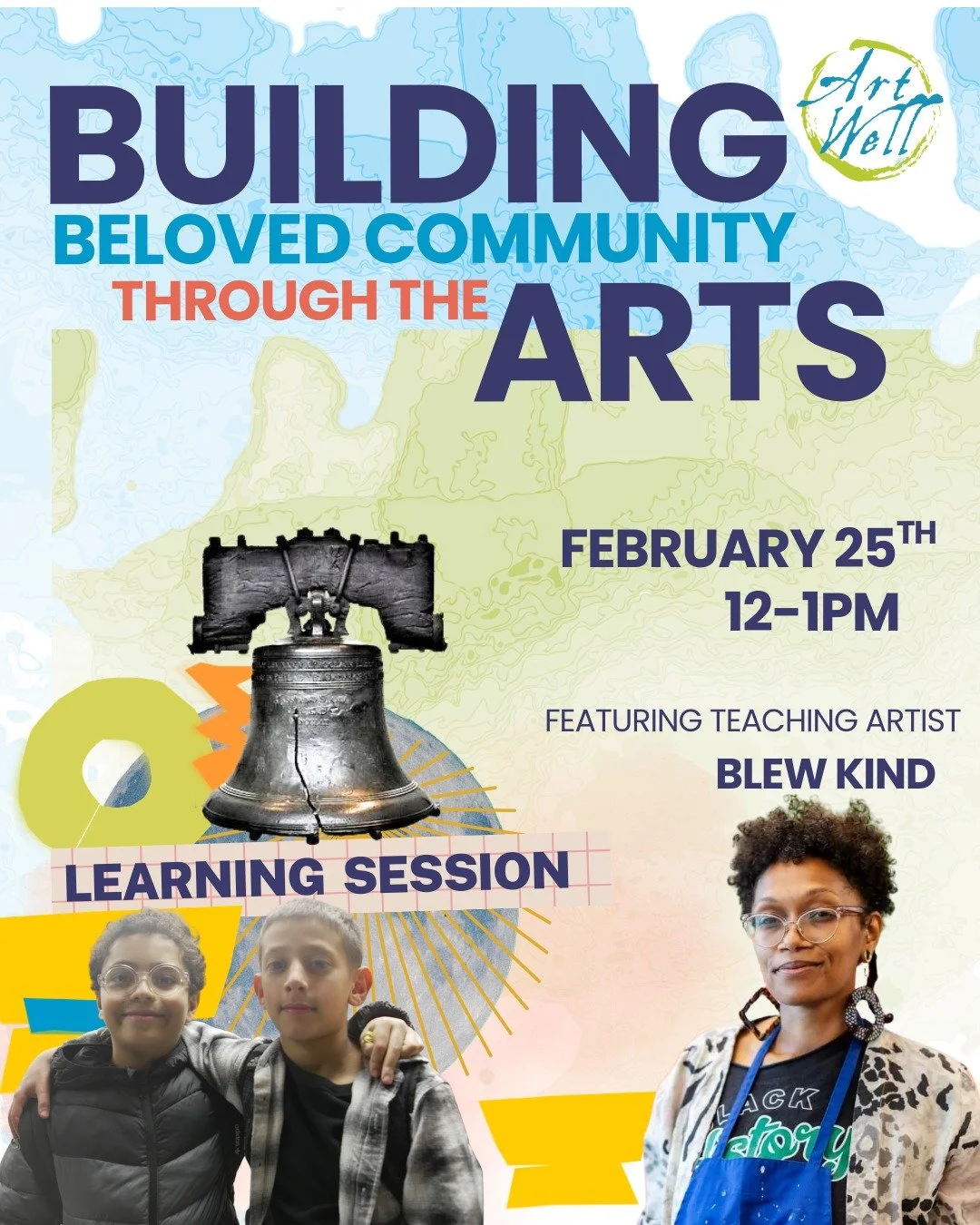 Last chance to register! Join us February 25th at 12 PM ET for our lunch-and-learn style webinar exploring how art-making sparks connection, care, and community. 

We&rsquo;re excited to welcome Teaching Artist Blew Kind (@bkind_oguyo), who will shar