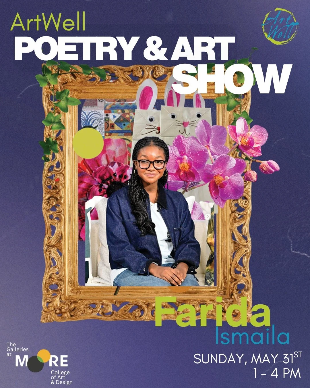 Meet the featured artist for our upcoming Poetry &amp; Art Show! Faridah Ismalia is a 15-year-old artist, entrepreneur, and community leader whose creativity is rooted in both expression and service. Faridah has been painting since she was a toddler 