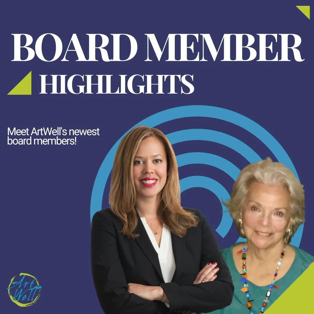 We&rsquo;re thrilled to announce and welcome two new members to the ArtWell Board of Directors: Melanie S. Carter and Josephine Viviani (@josephinegviviani)! 

Melanie and Josephine each bring a wealth of passion, expertise, and dedication to the art