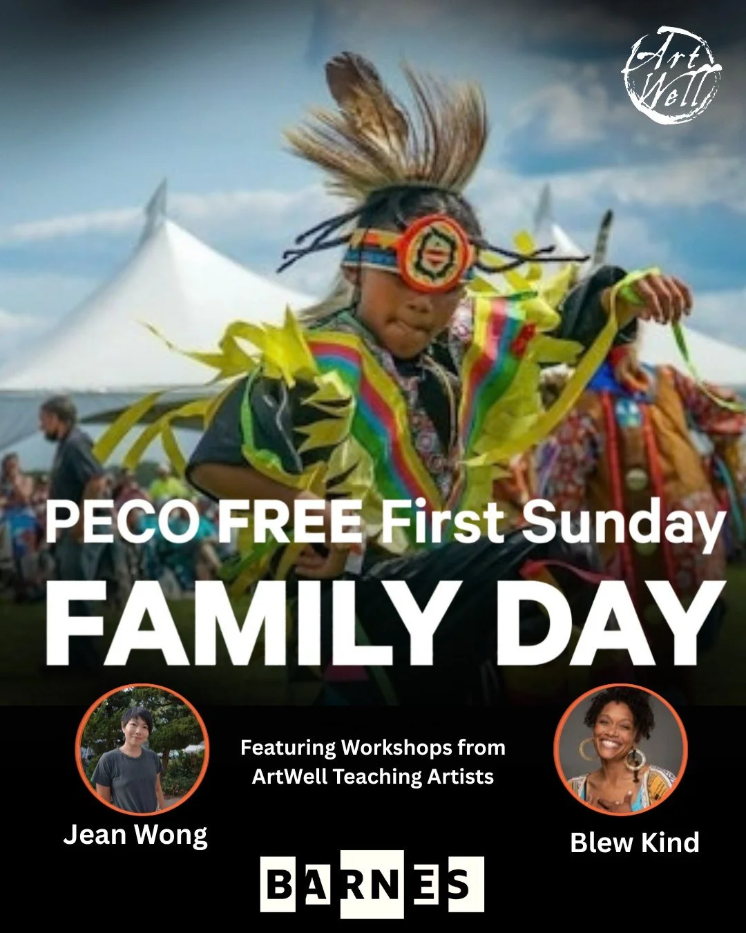 We&rsquo;re excited partner with the Barnes (@barnesfoundation) to celebrate living and thriving Indigenous cultures! Join us at the Barnes Foundation&rsquo;s PECO Free First Sunday Family Day: Thriving Traditions, presented in partnership with IPD P