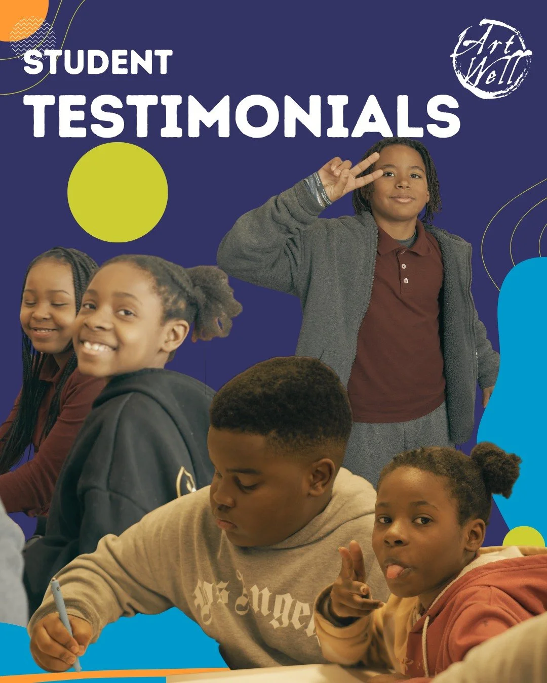 What happens when students get the space to express themselves through poetry and art? 

Well, we asked our students at Emlen Elementary! Swipe through to hear directly from our young creatives about their experience in our We the Poets progtam, from