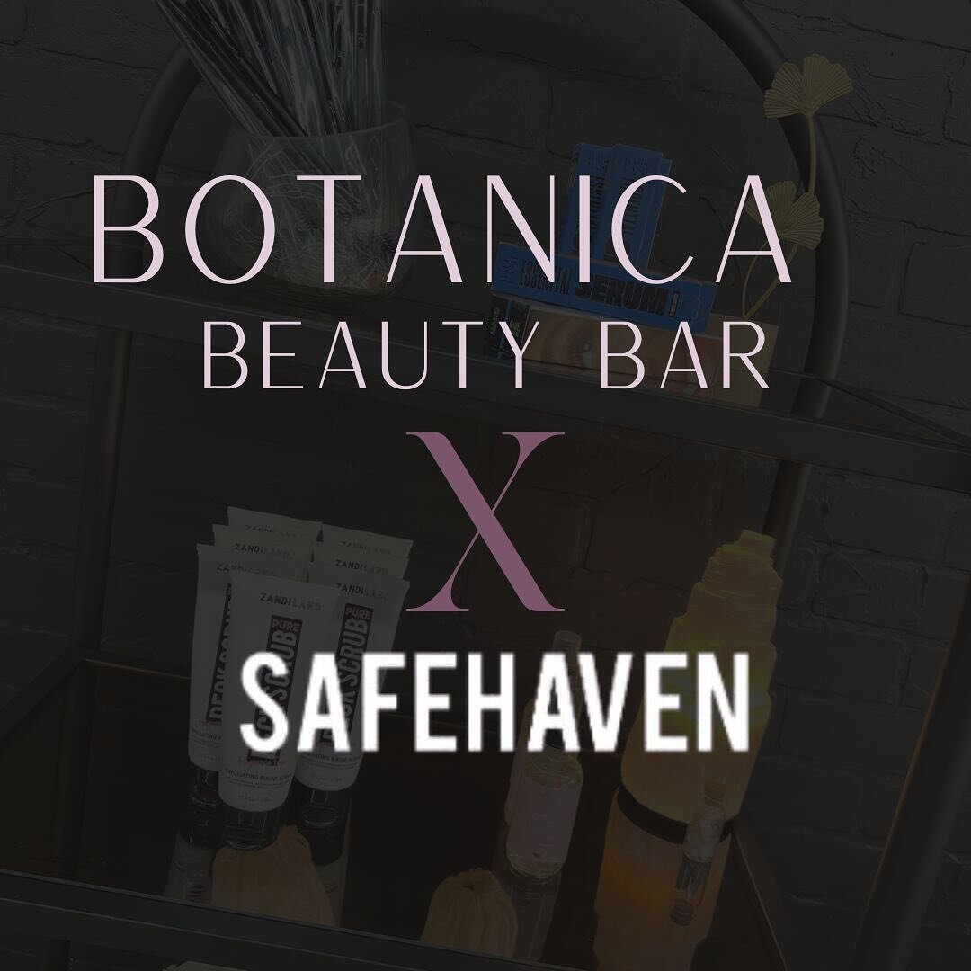 In honor of Mother&rsquo;s Day, for the entire month of May Botanica Beauty Bar will be donating 10% of all retail sales to @safehaventc. 

Treat yourself AND help women in our community. 🫶🏼

#volumelashes #smallbusiness #lashlifting #lashesarelife