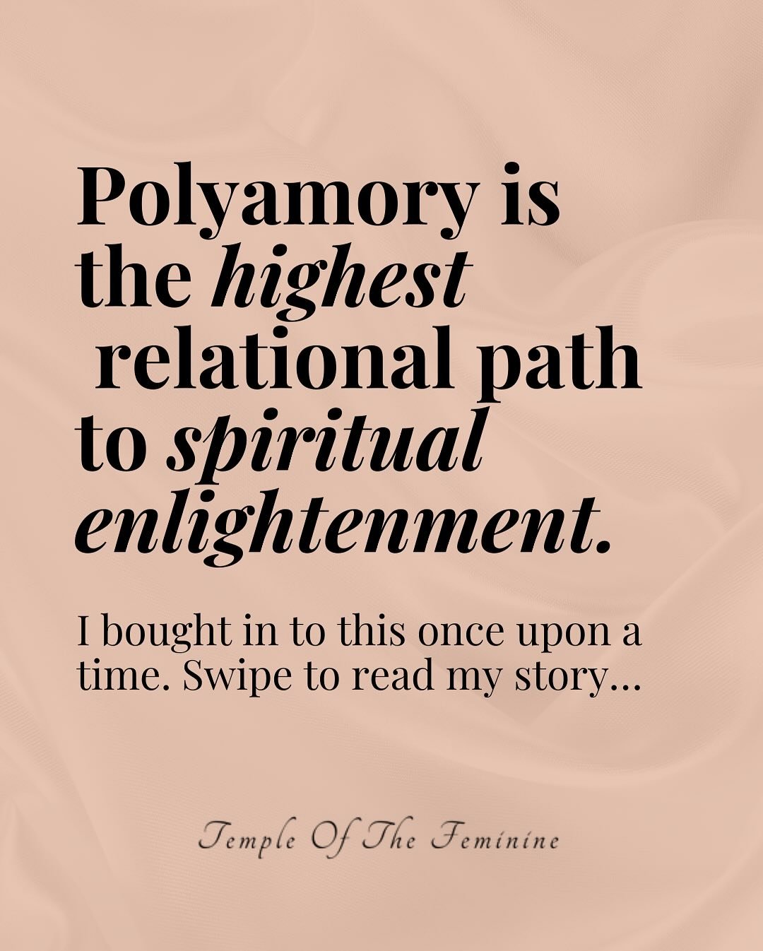 My feed today is awash with conversations about Polyamory, monogamy and who’s the most spiritually enlightened, stemming from Aubrey Marcus’s new podcast episode revealing he is now in a relationship with another woman, as well as his wif