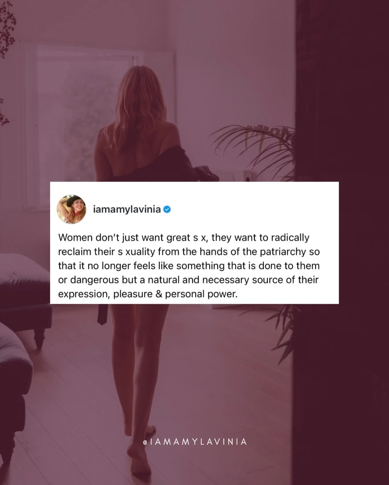 It&rsquo;s rarely about what happens between the sheets although it might begin there&hellip;

It might be something that happens beyond the bedroom door that prompts us to take notice, to get curious, delve a little deeper:

&ldquo;Why did I say tha