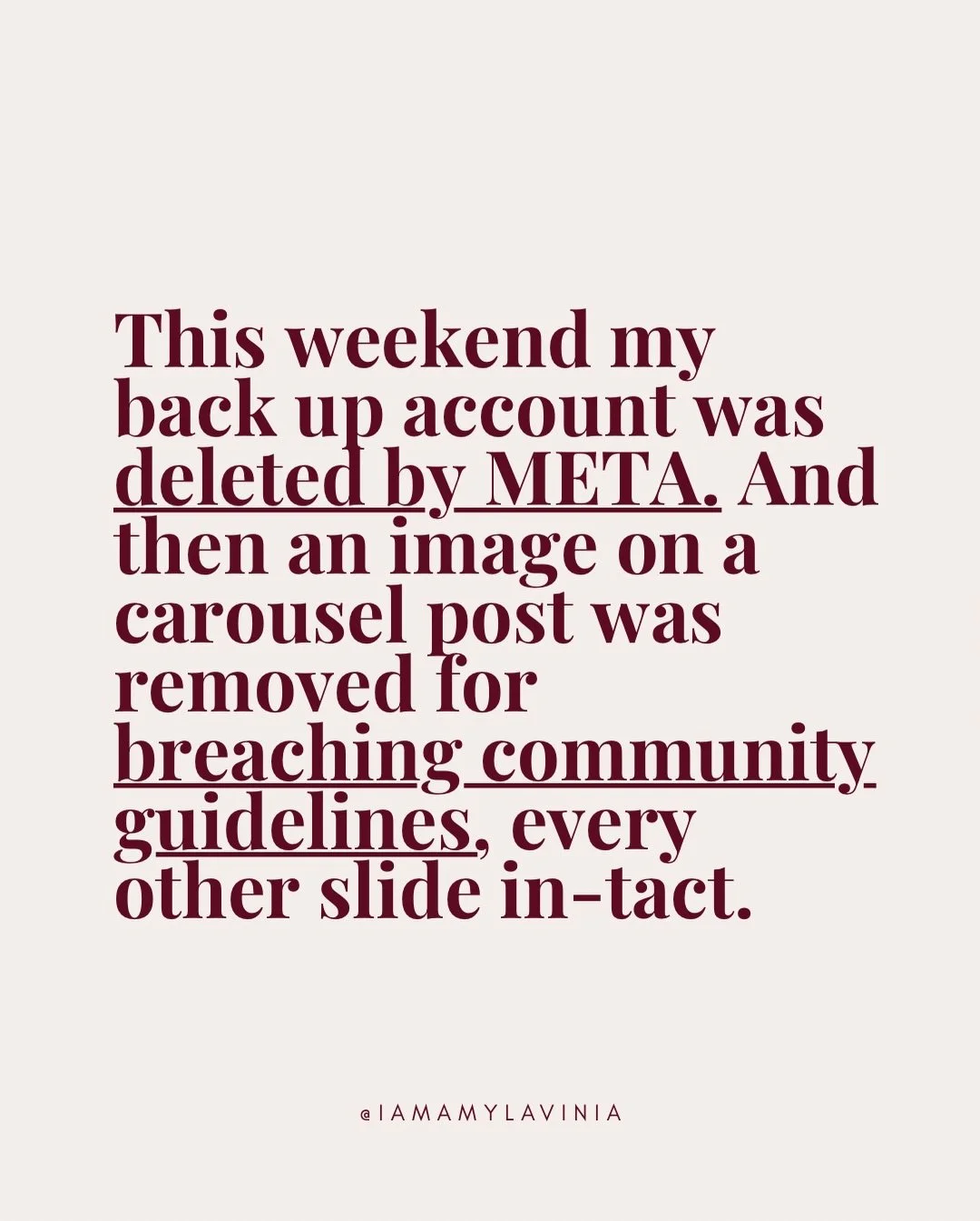 It would be ignorant to underestimate the power and influence that social media yields.

I don&rsquo;t just speak up on this for me and my business but the impact this has on our minds, our society and how it bends and shapes what we think, feel and 