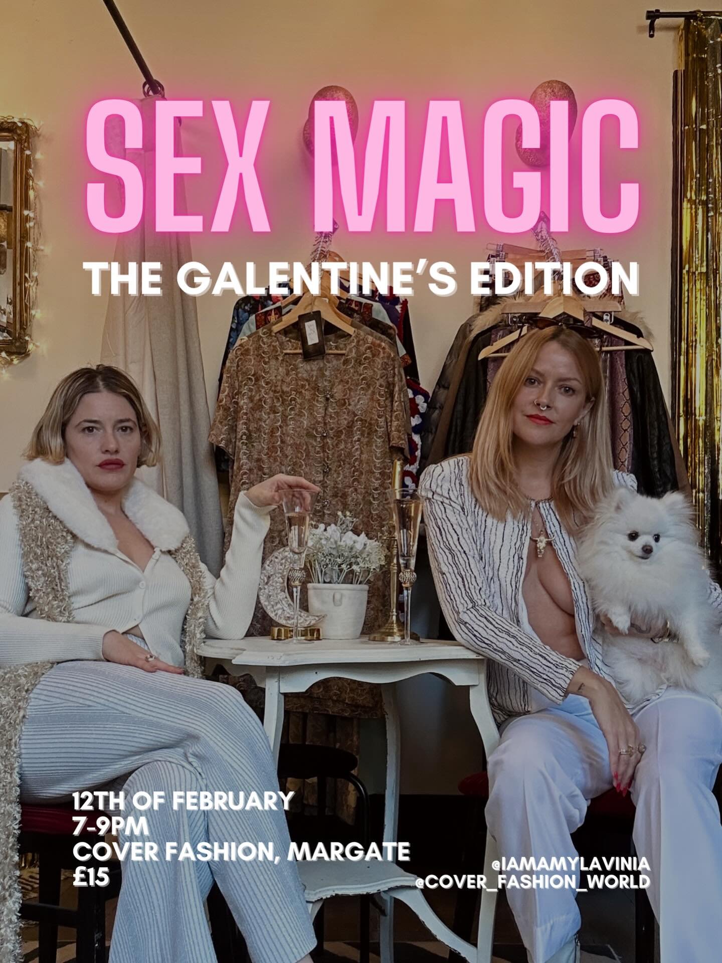 MARGATE ✨ @cover_fashion_world and I are back, ready to inject some cosmic, heart-opening vibes into your Valentine&rsquo;s season.

It&rsquo;s the season of LOVE and whether you&rsquo;re partnered or not, the most important relationship you will eve