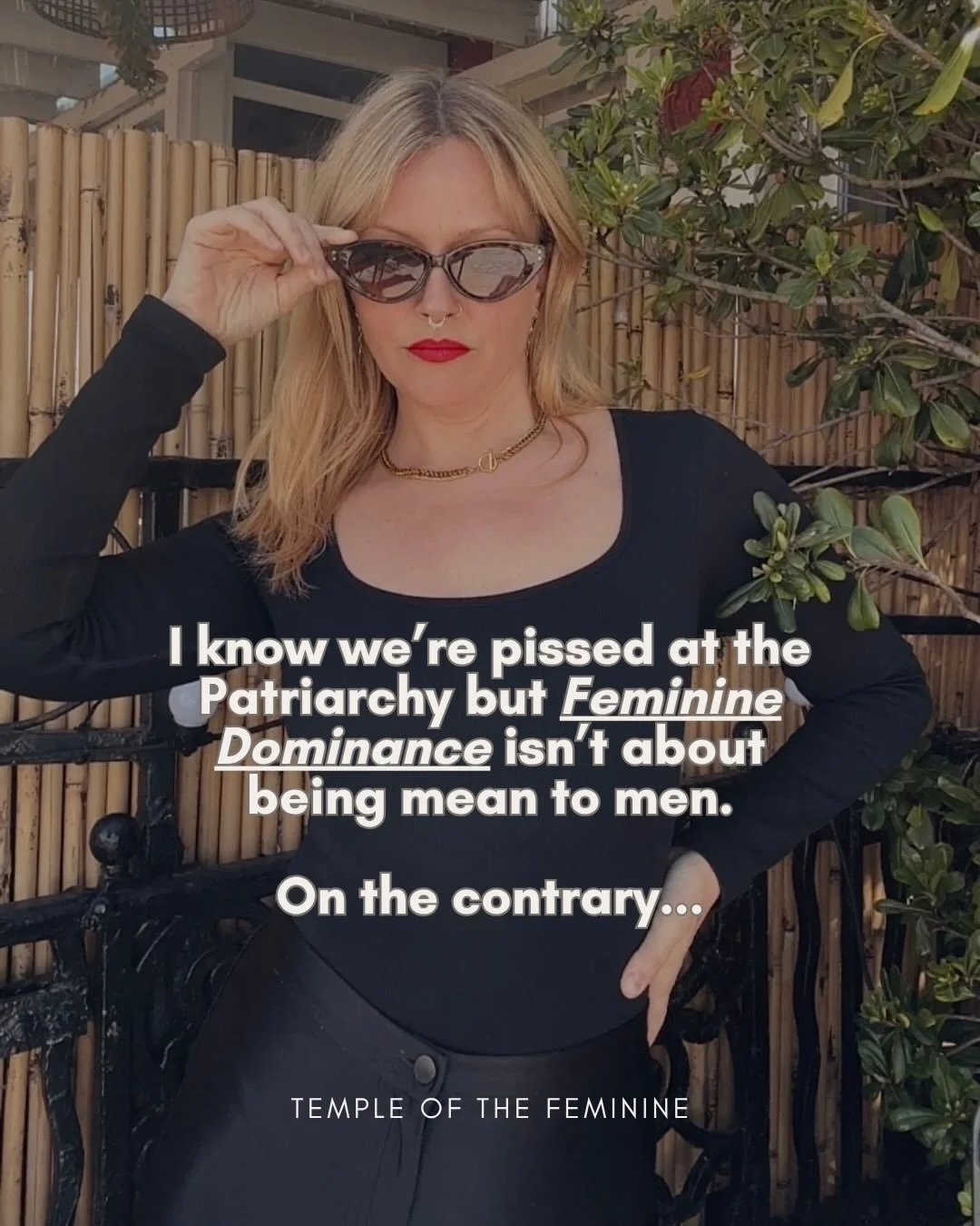 You&rsquo;ve embraced your softness, you&rsquo;ve felt through your rage - now meet your inner DOMME 😈

AWAKEN YOUR INNER D* MINATRIX
June 2nd
7-8.15pm BST
ONLINE
&pound;49
Replay available

Comment 🖤 and I&rsquo;ll send you the booking link