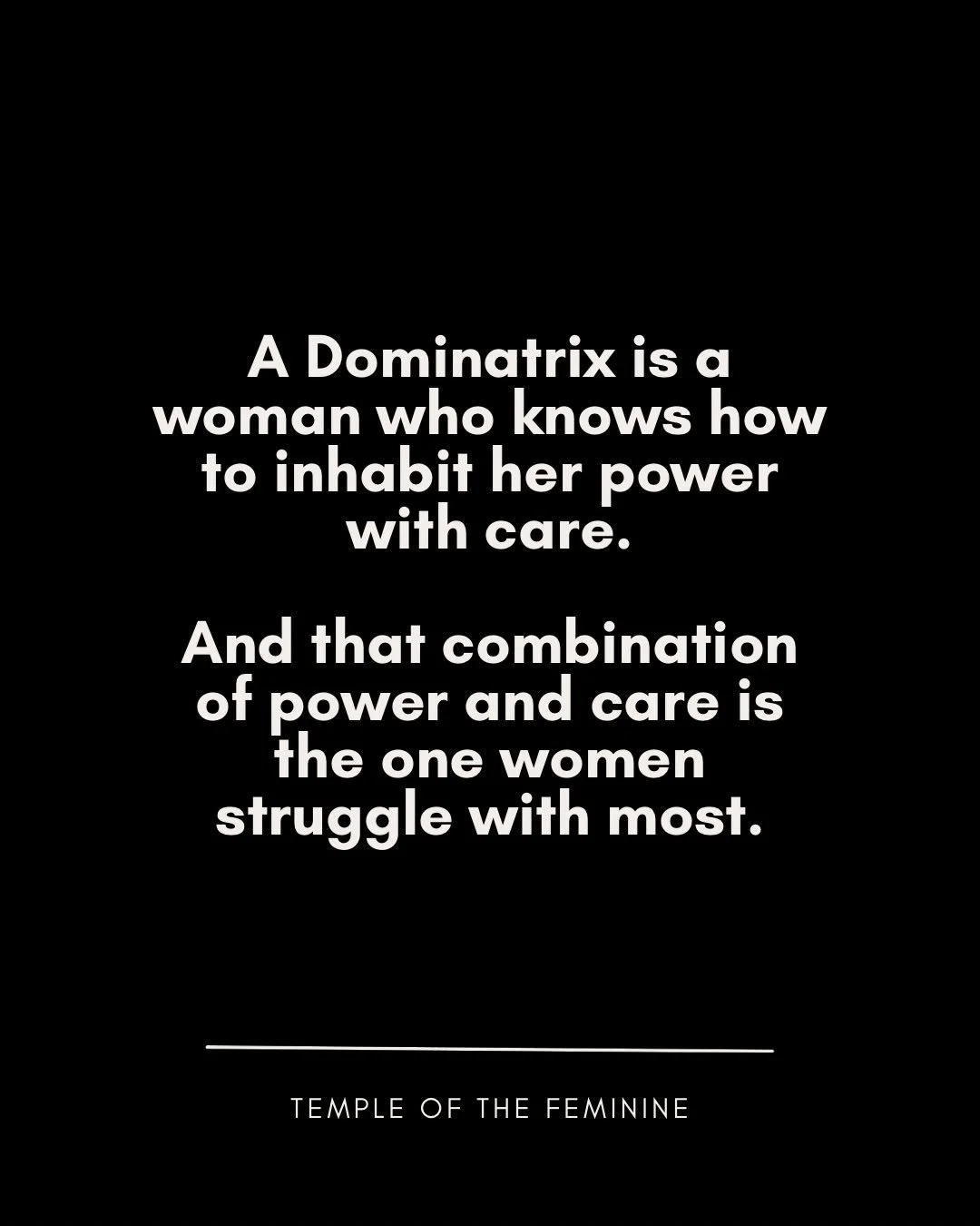 Awaken Your Inner D ominatrix is an archetypal workshop where you will be guided through somatic embodiment, personal boundary and assertion practices as well as shadow work to support you in cultivating the energy of the domme.

Since Domme energy i