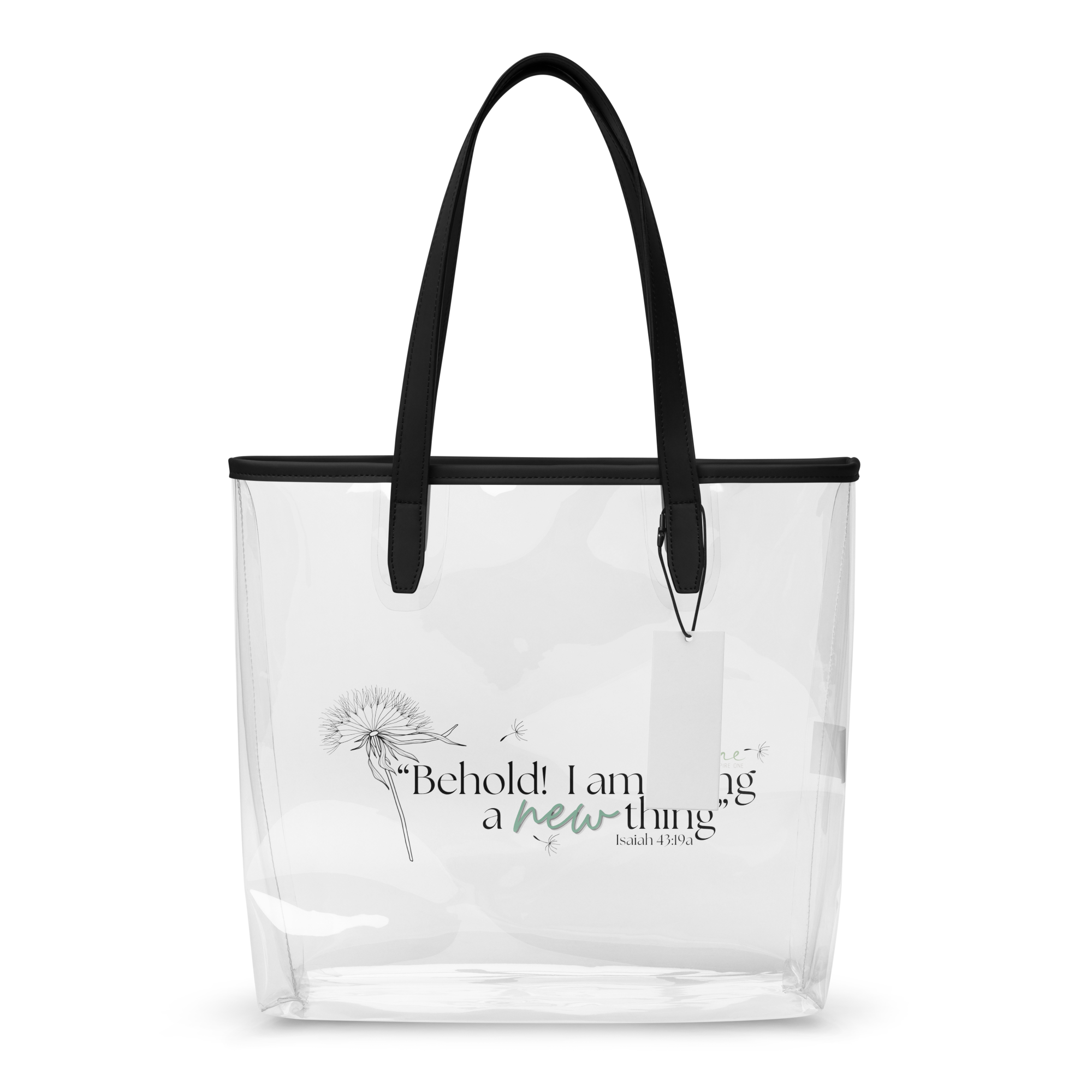 Behold! Clear Tote Bag