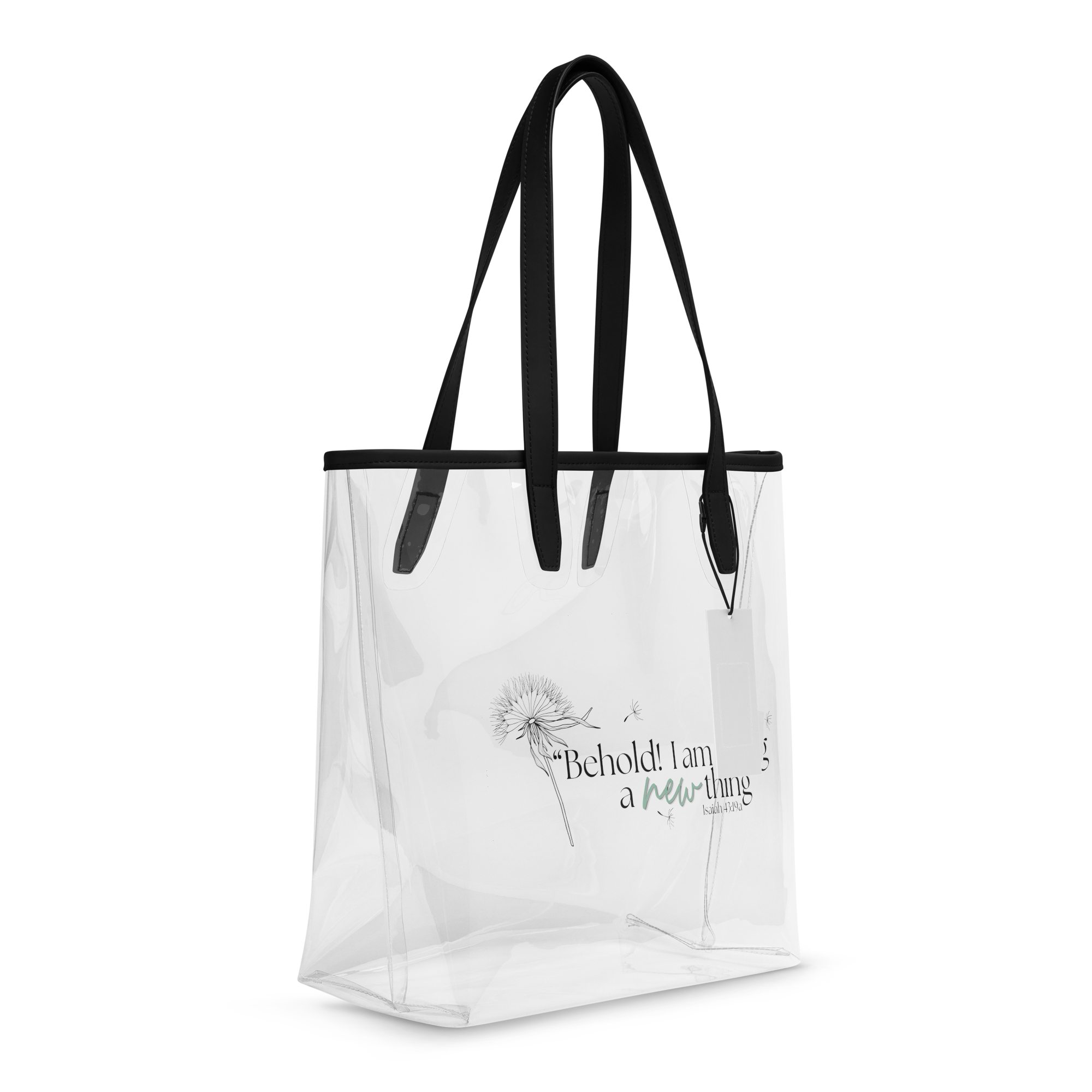 Behold! Clear Tote Bag