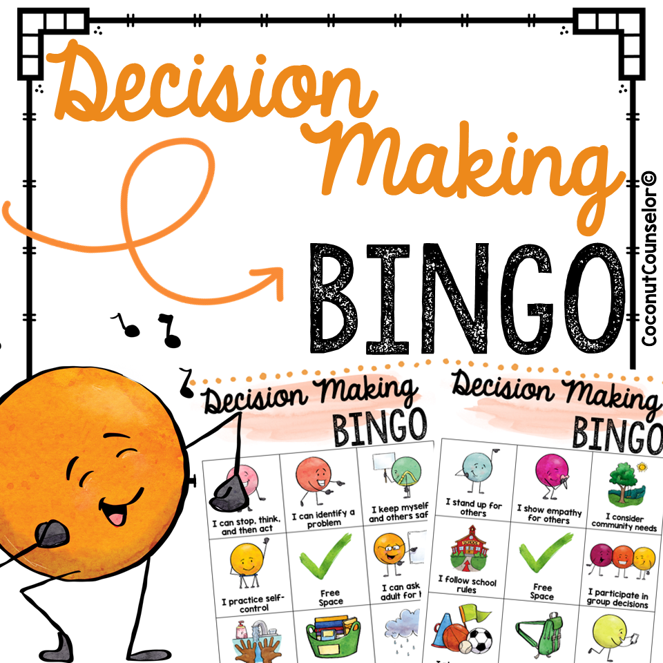 Decision Making Bingo Game