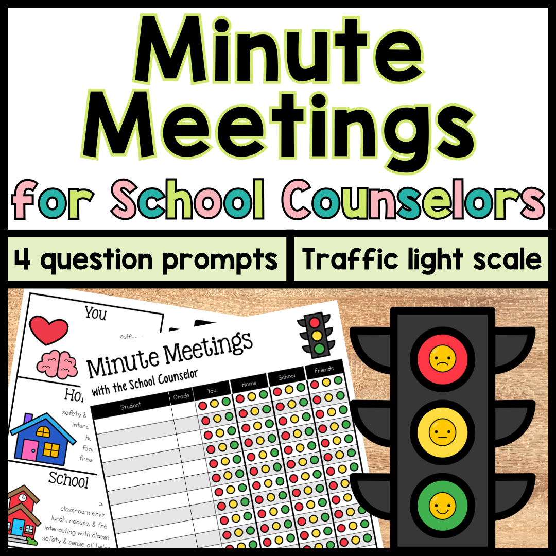 Minute Meetings Form for School Counselors