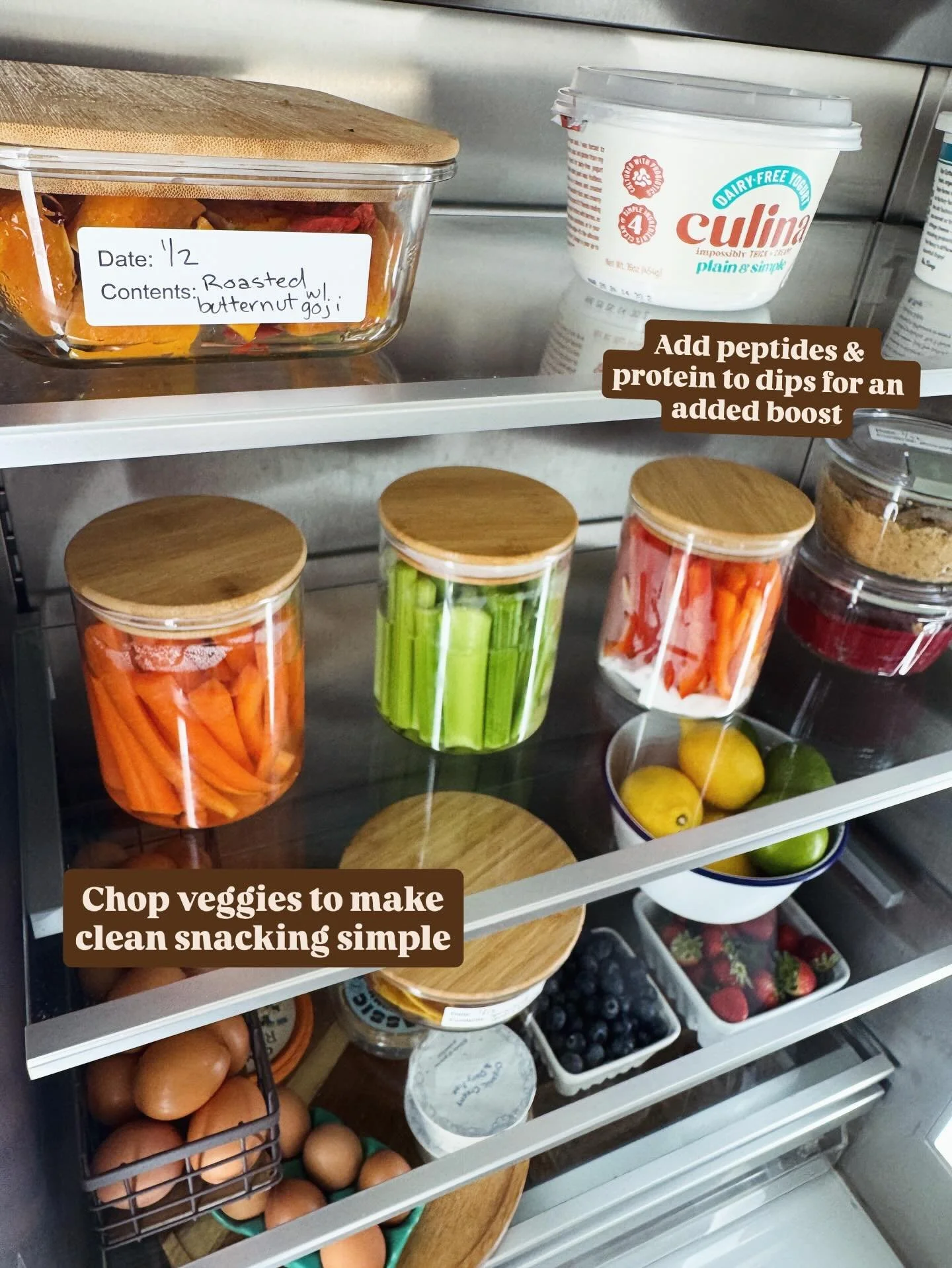 Some of my favorite tips for getting healthier eating habits to stick. This recent kitchen edit we focused on anti-inflammatory foods for a couple returning home from several weeks of travel. 

I focused on eating seasonally with some roasted buttern