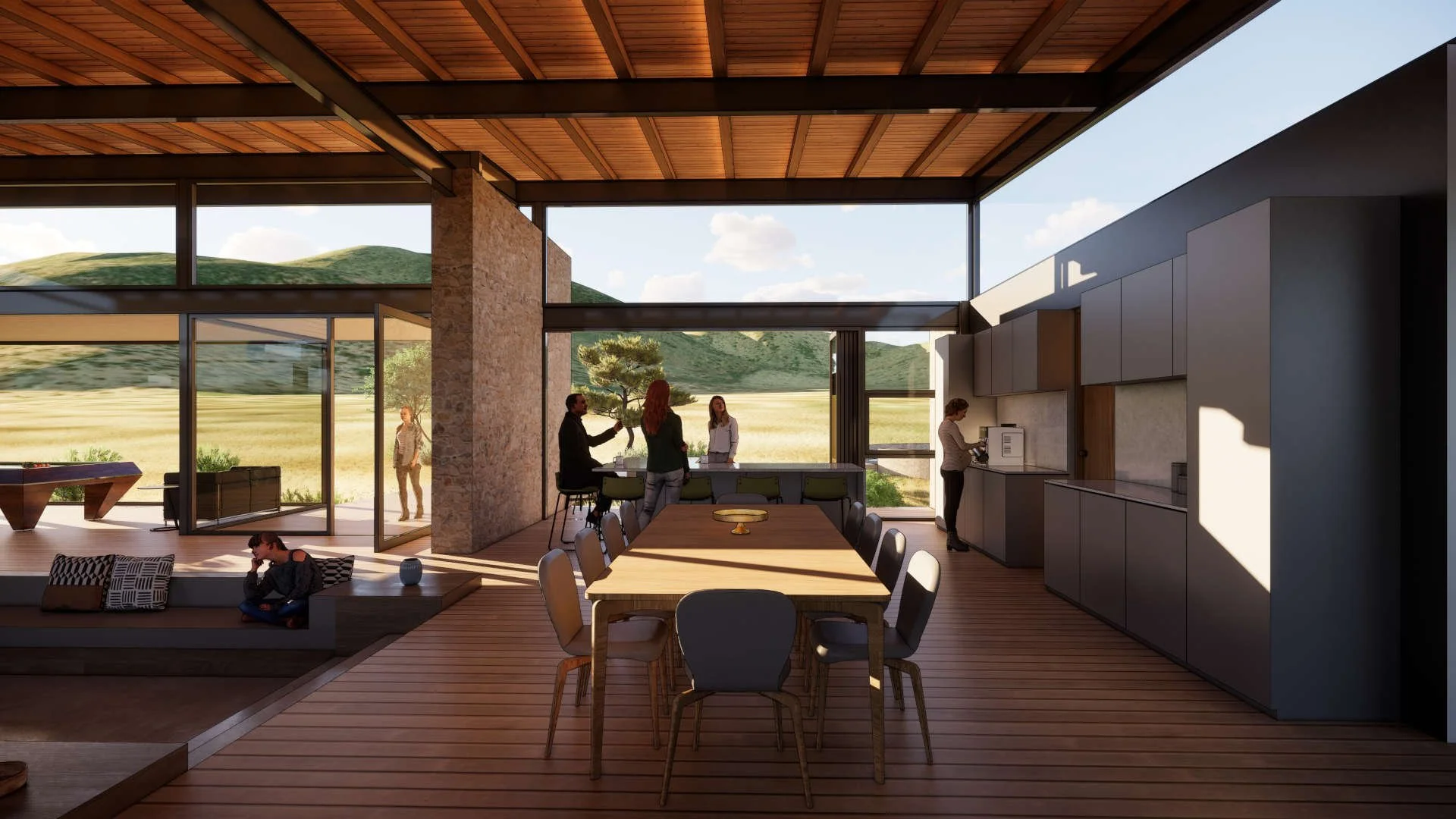 Kitchen & Dining Space