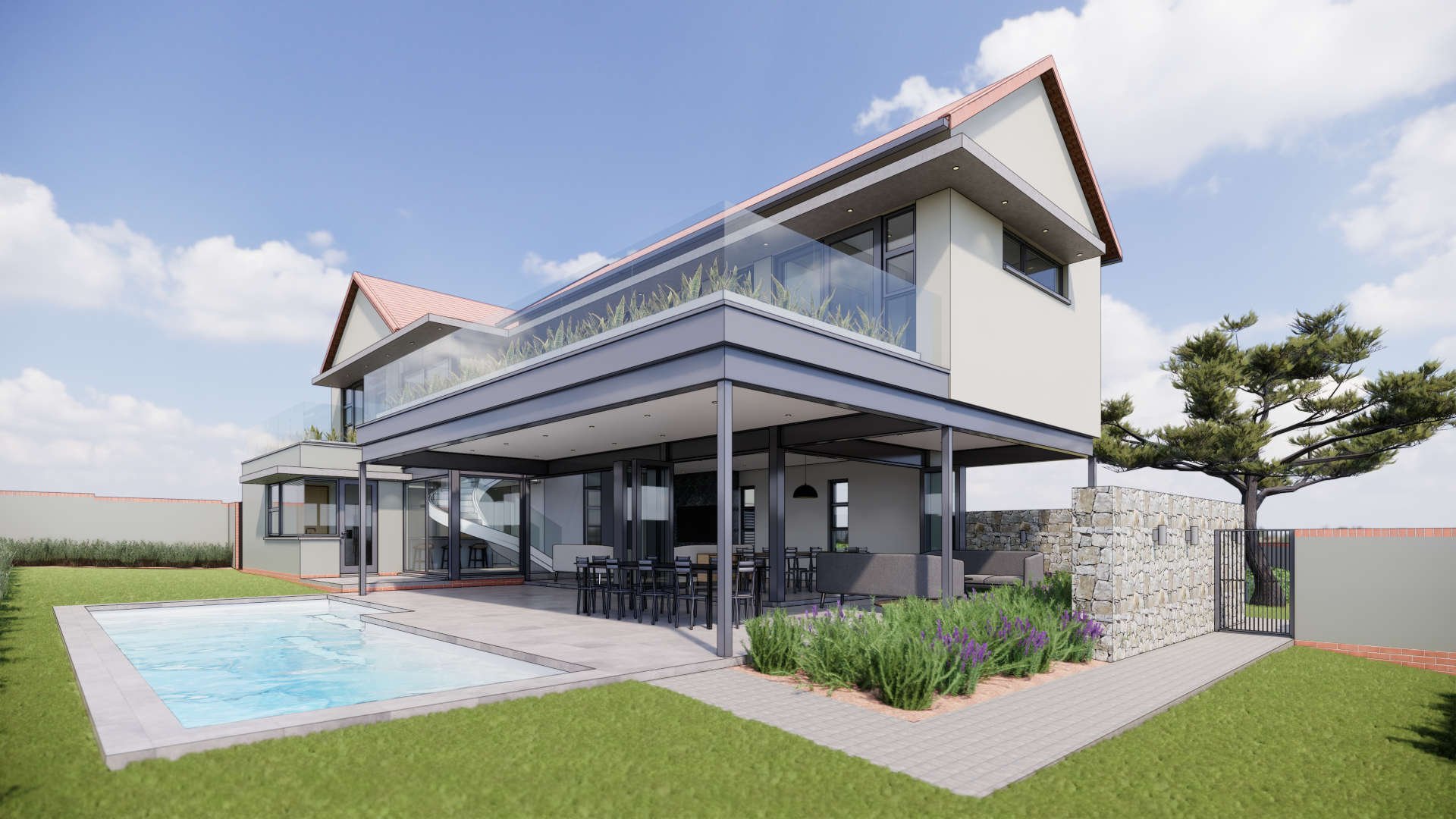 Entertainment Patio & Pool