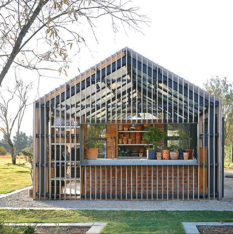 Greenhouse for Waterfall Equestrian Estate House