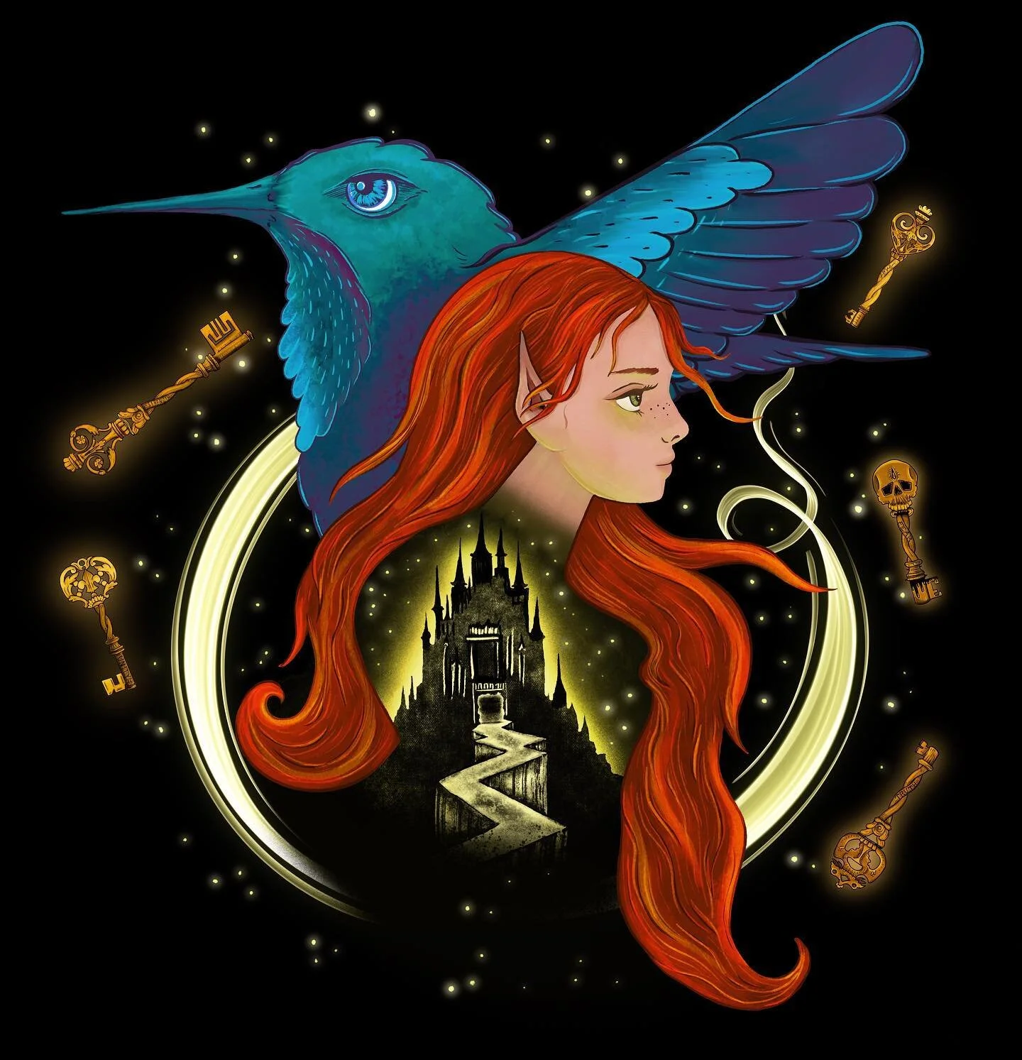My first book illustration project! I absolutely loved creating these characters and bring all these elements to life! ✨swipe to see just a bit of how this project came out. 

#bookillustration #fantasyillustration #characterillustration #illustratio