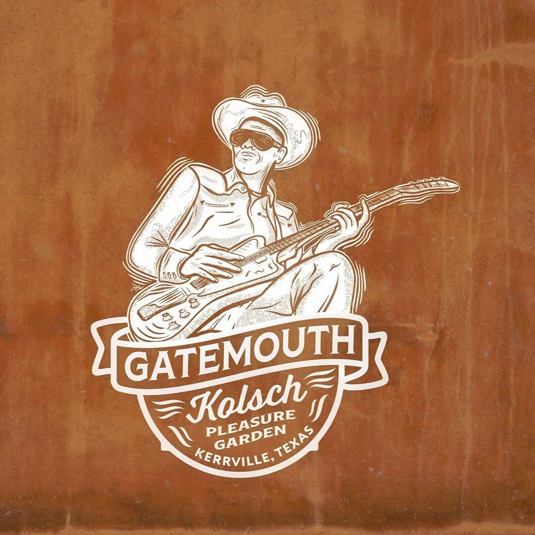 Illustration of Clarence &ldquo;Gatemouth&rdquo; Brown for @pintandplow 

&mdash;&mdash;

NEW RELEASE!

Gatemouth K&ouml;lsch

4.5%ABV.  Light and crisp with a classic bitter crunch. 

Profits from glass sales go to efforts to bring life back to the 