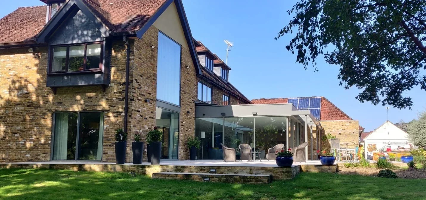 Large Extension And Patio in Wheathampstead