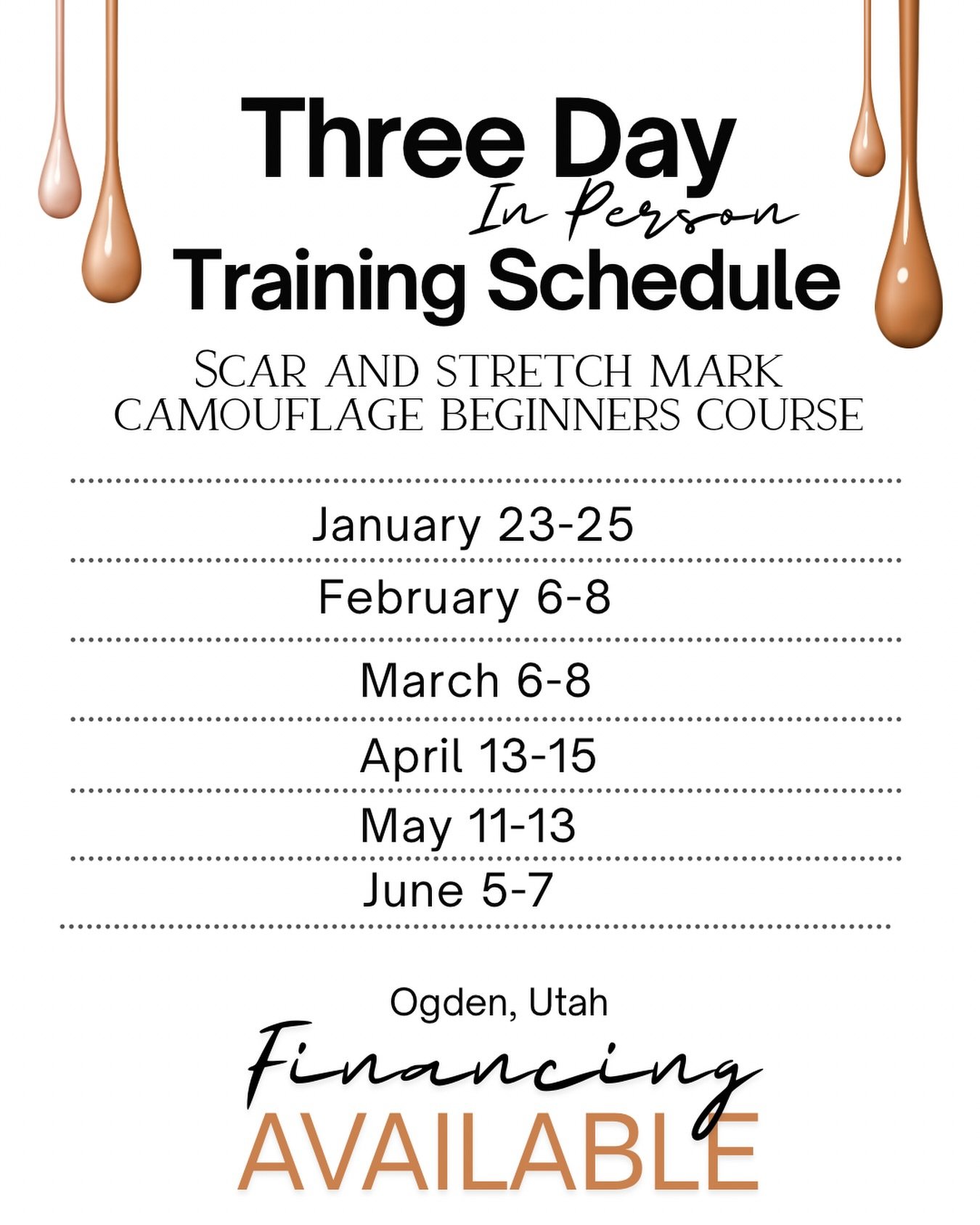 Let&rsquo;s clear up what my trainings actually include 👇

This isn&rsquo;t a surface-level course. You&rsquo;ll be trained in real-world paramedical techniques, with compliance and longevity in mind.

🖤 Scar camouflage (including darker scars)
🖤 