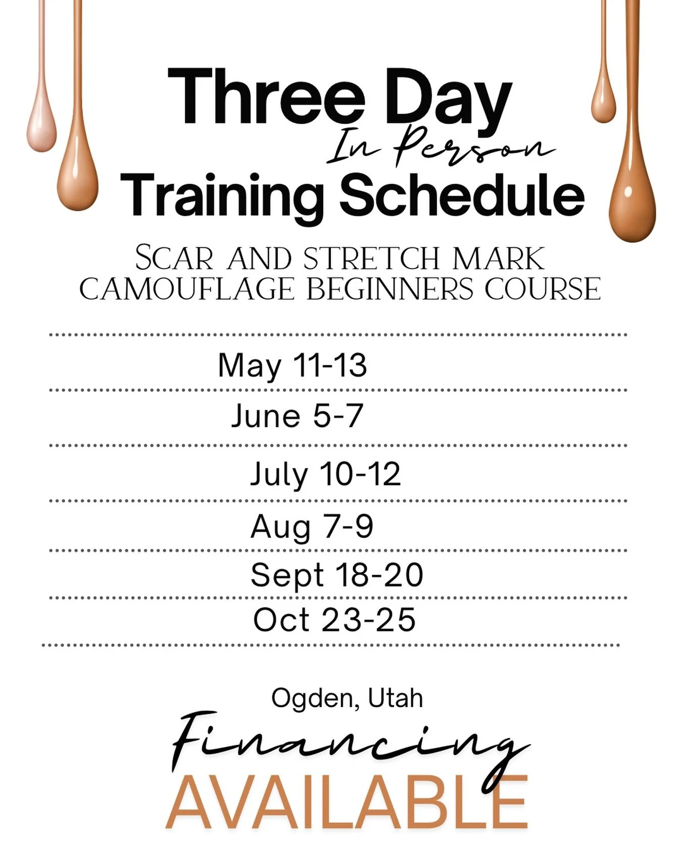 Let&rsquo;s clear up what my trainings actually include 👇

This isn&rsquo;t a surface-level course. You&rsquo;ll be trained in real-world paramedical techniques, with compliance and longevity in mind.

🖤 Scar camouflage (including darker scars)
🖤 