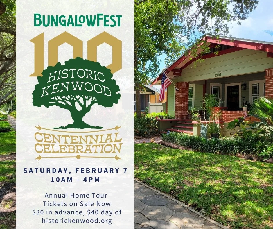 Did you know that St. Pete has one of the highest concentrations of Craftsman Bungalows in the state? Come check out the beautiful bungalows on tour this year. They highlight some of the best architecture, interior decor, and landscaping in Historic 