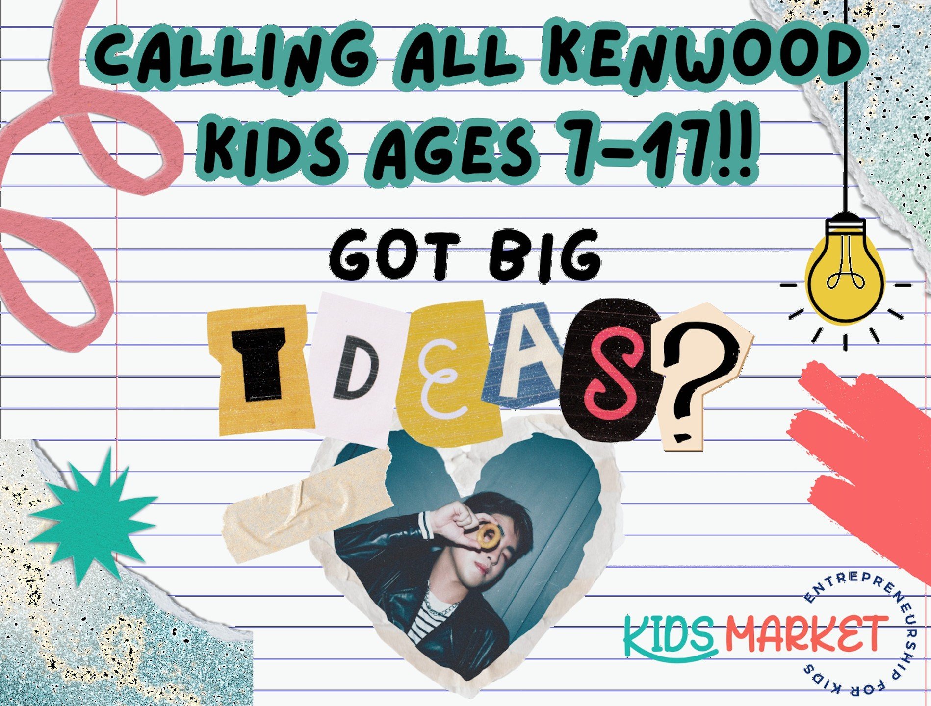 📢 Calling all Kenwood Kid Entrepreneurs &amp; Parents, ages 7-17!

Do you have a business where you sell to your friends at lunch or after school?

Are you a creative person and curious about how to turn this into making money? Have you wanted to st