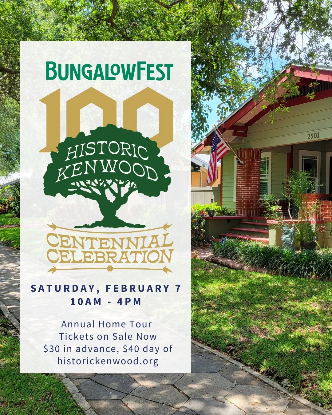 BungalowFest is your chance to finally step inside the beautiful homes you&rsquo;ve admired for years and experience the architecture, interior design, landscaping, and creativity that make Historic Kenwood so special.

🗓 Saturday, Feb. 7 | 10 AM &n