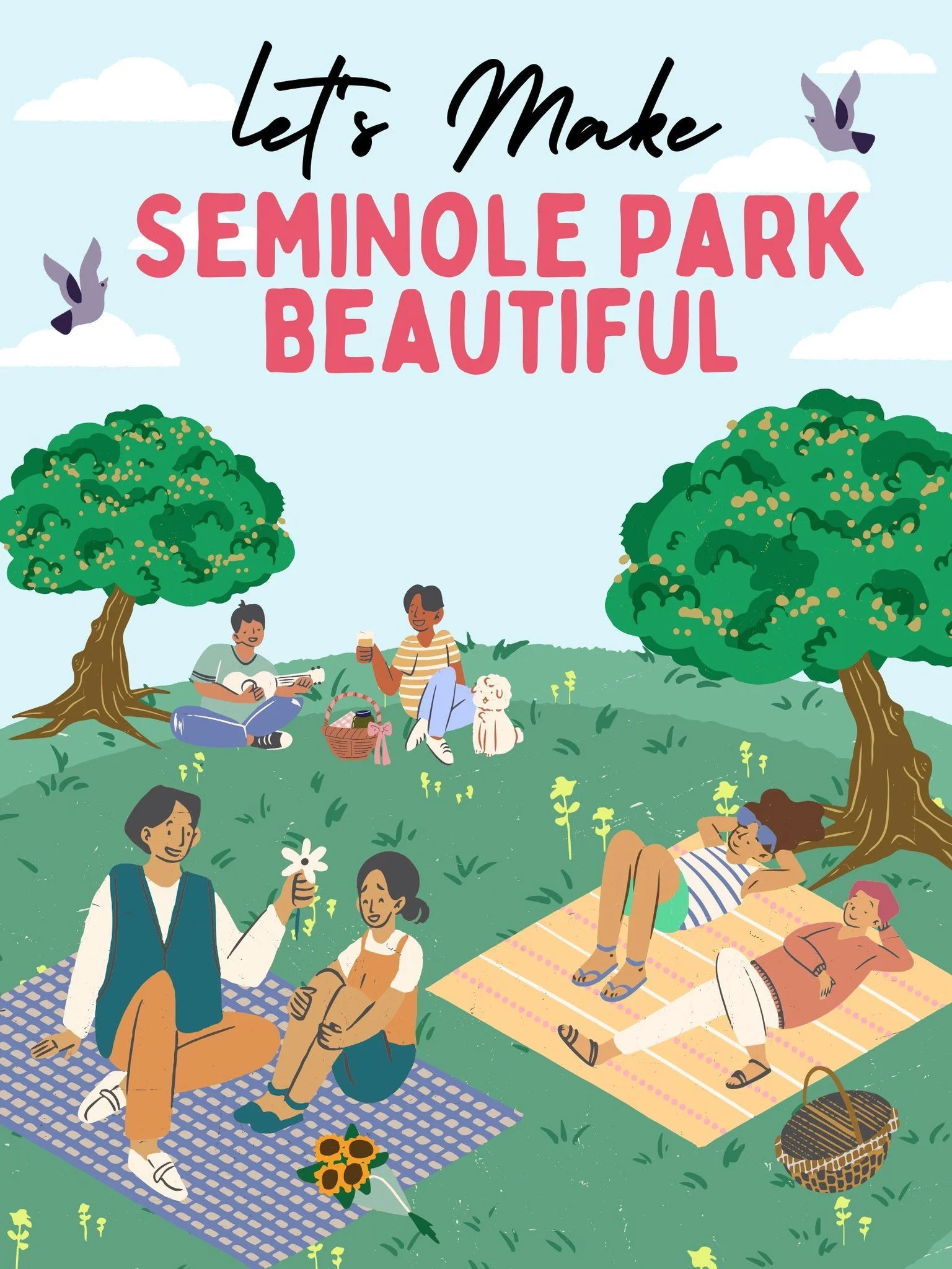 We&rsquo;re taking over Seminole Park and we need the whole squad to show up. Help make St. Pete look like the Sunshine City; this is your time to shine!

🌴 The Game Plan:
When: Saturday, February 28, 
Tip-off: 8:30 a.m. &ndash; 11:00 a.m.

Where: S