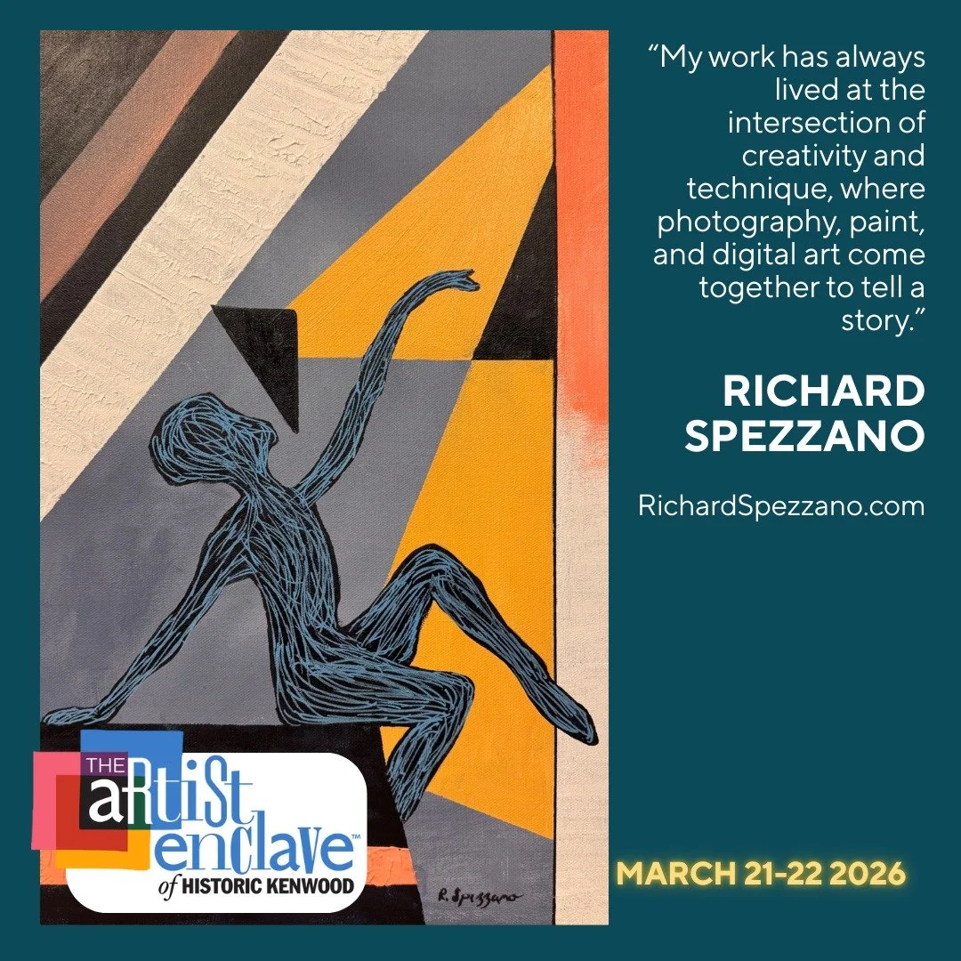 Discover some local art!  Here's a few  of our artists showing off their talents at the Kenwood Tour For The Arts this weekend! #dtsp