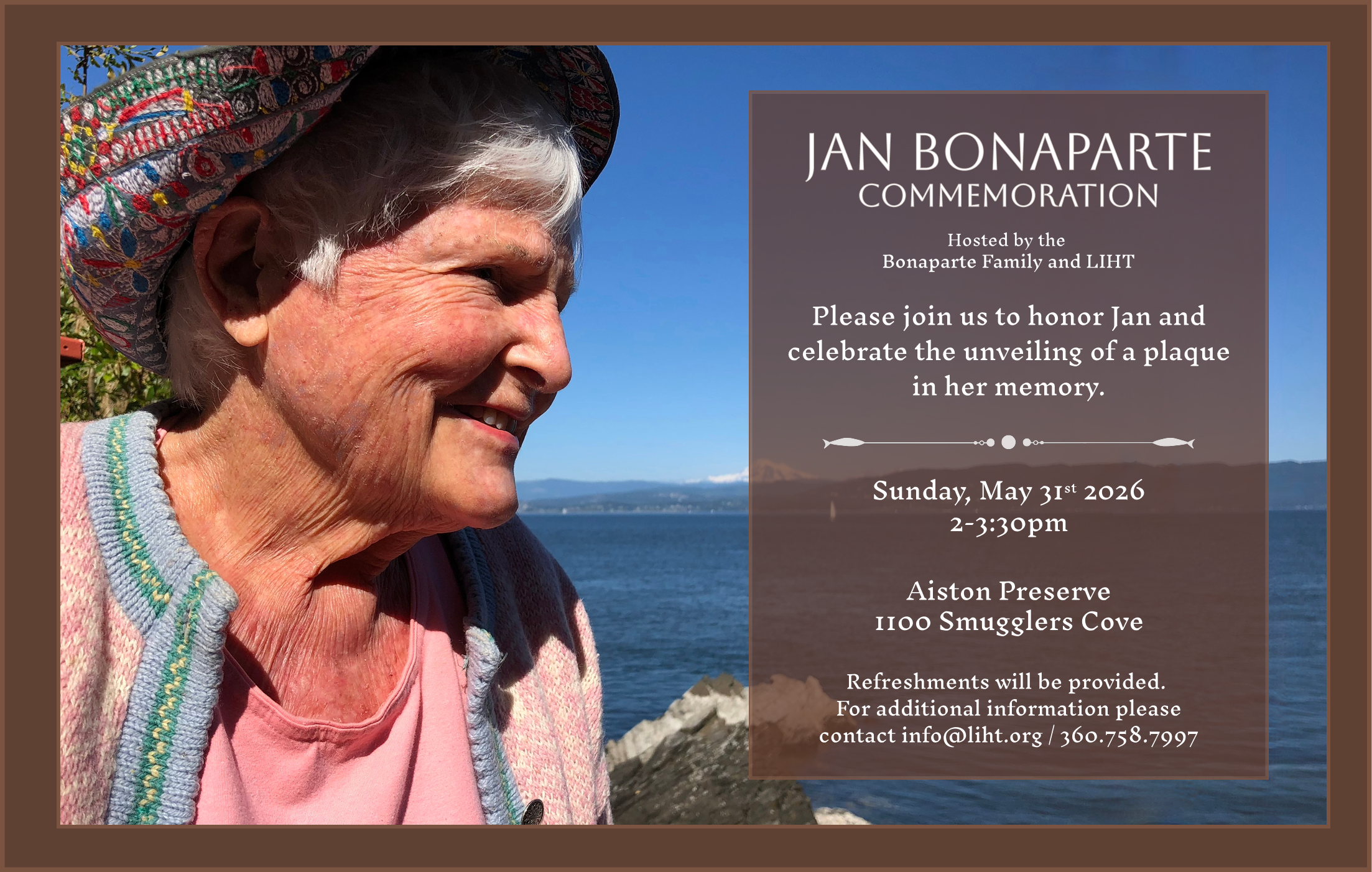 Jan Bonaparte Commemoration