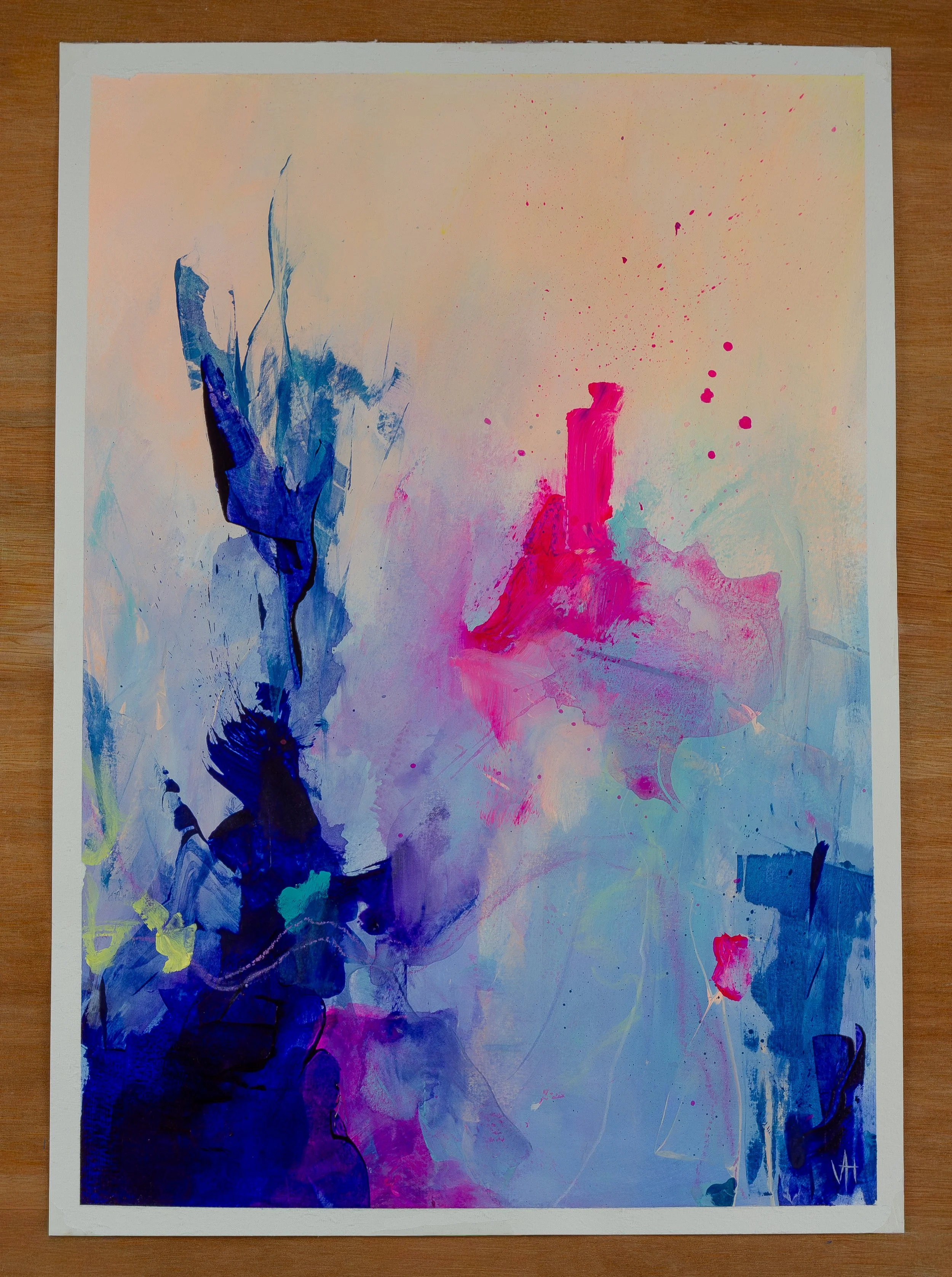 Salt and Sunrise Seascape art