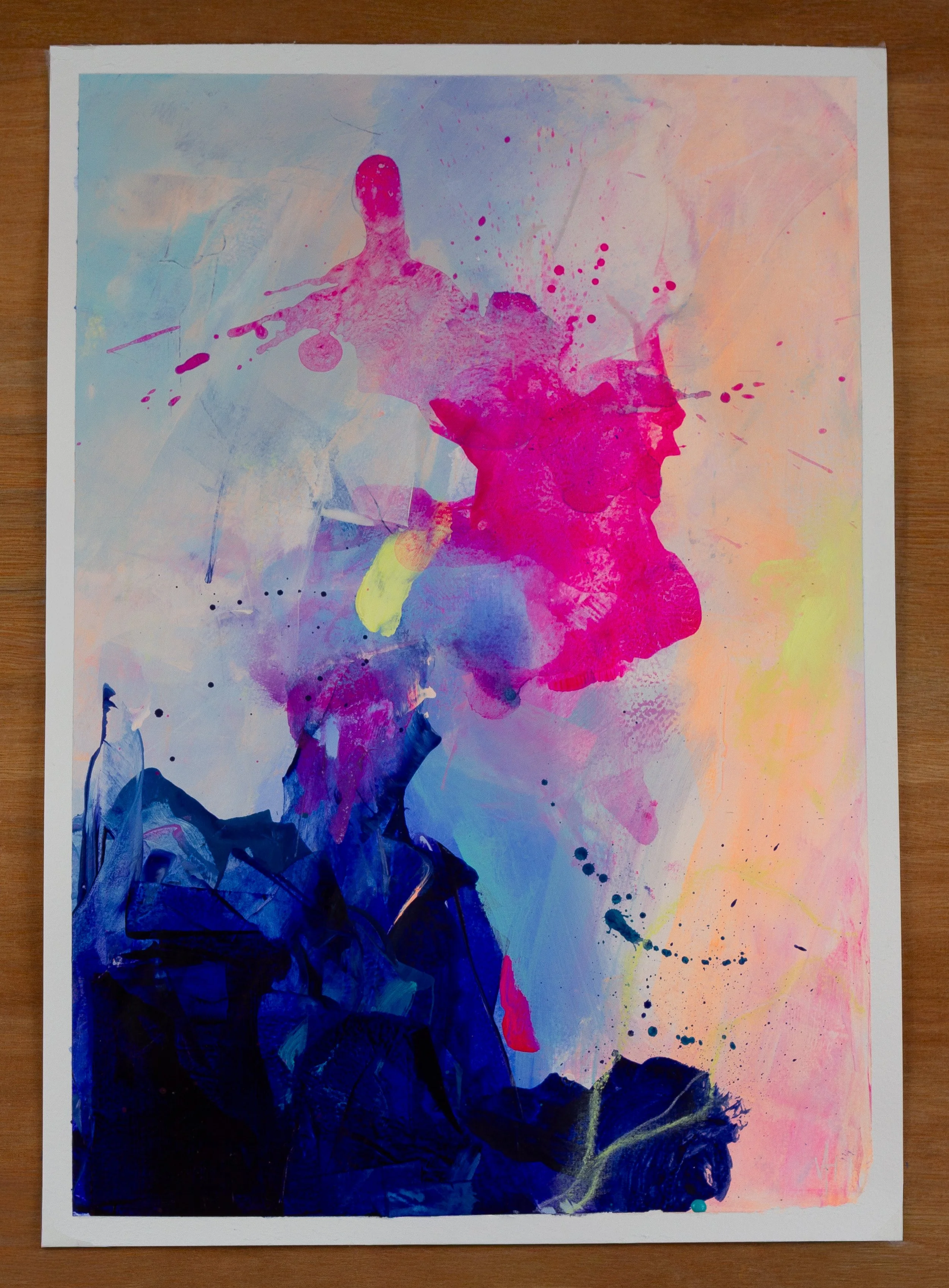 Salt and Sunrise abstract seascape