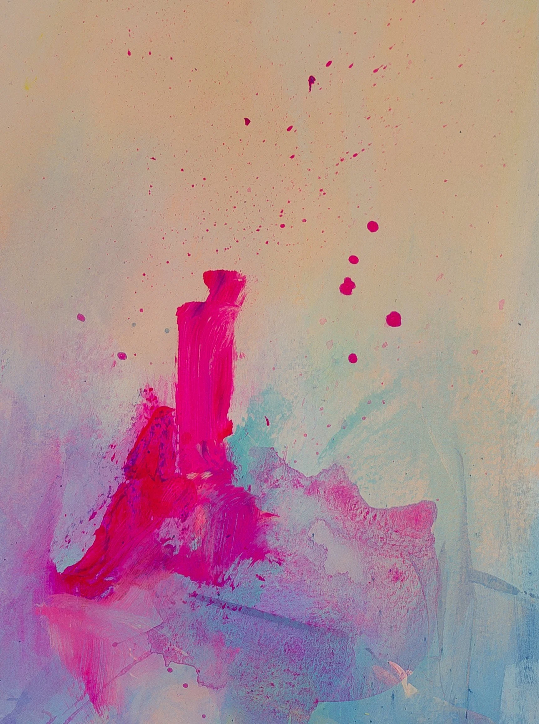 Leeds abstract artist Victoria Hough