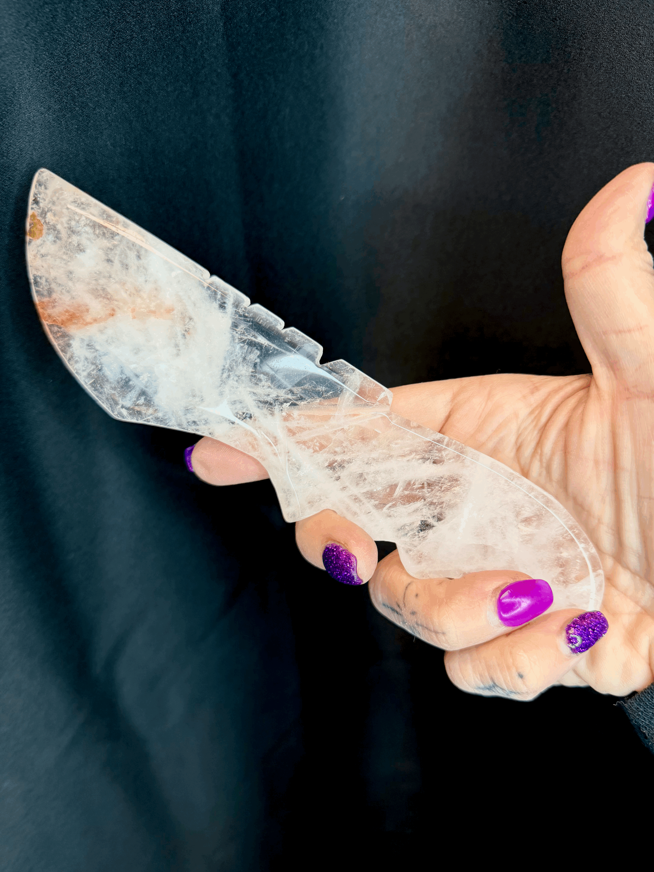 Fire Quartz Ritual Knife