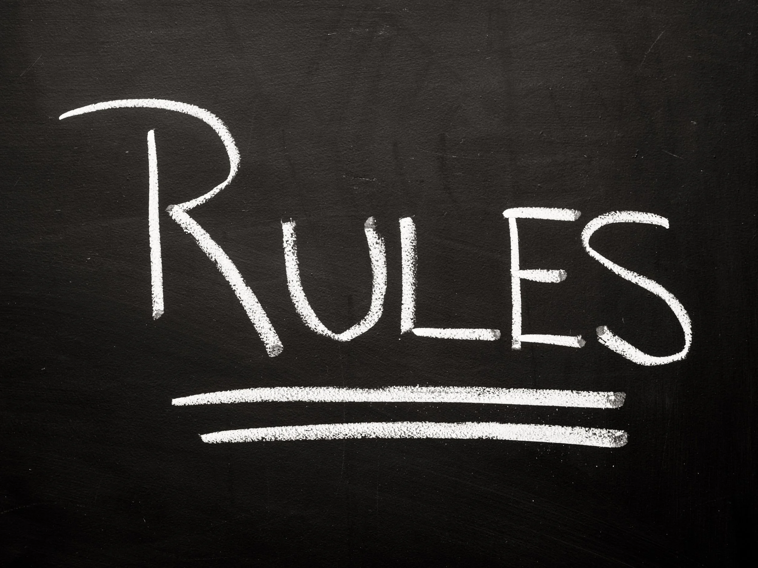 Rules.