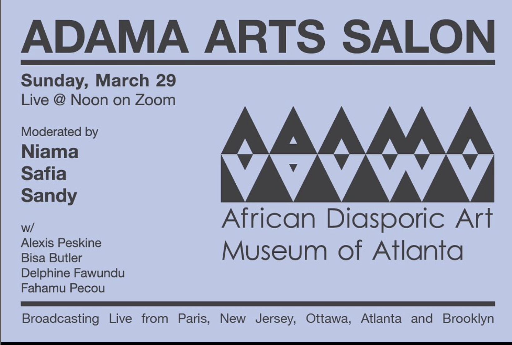 ADAMA Arts Salon #5