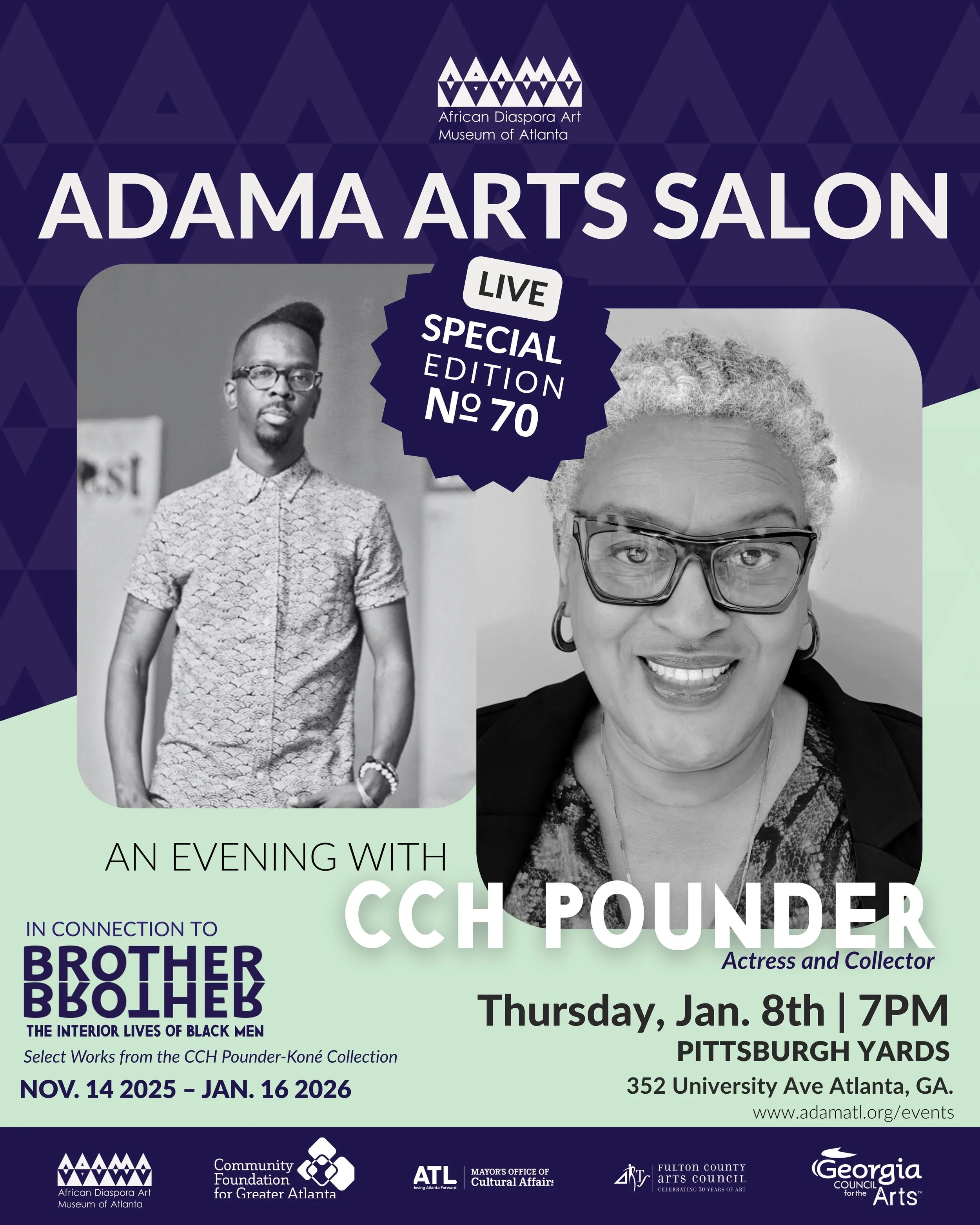 ADAMA Arts Salon : An Evening With CCH Pounder